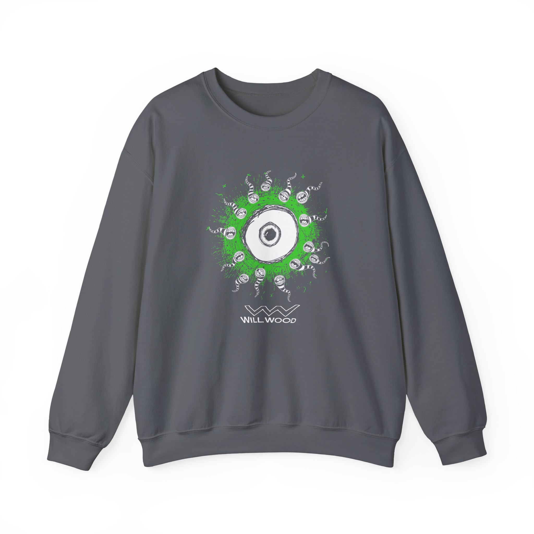 Will Wood Eye Unisex Heavy Blendâ„¢ Crewneck Sweatshirt