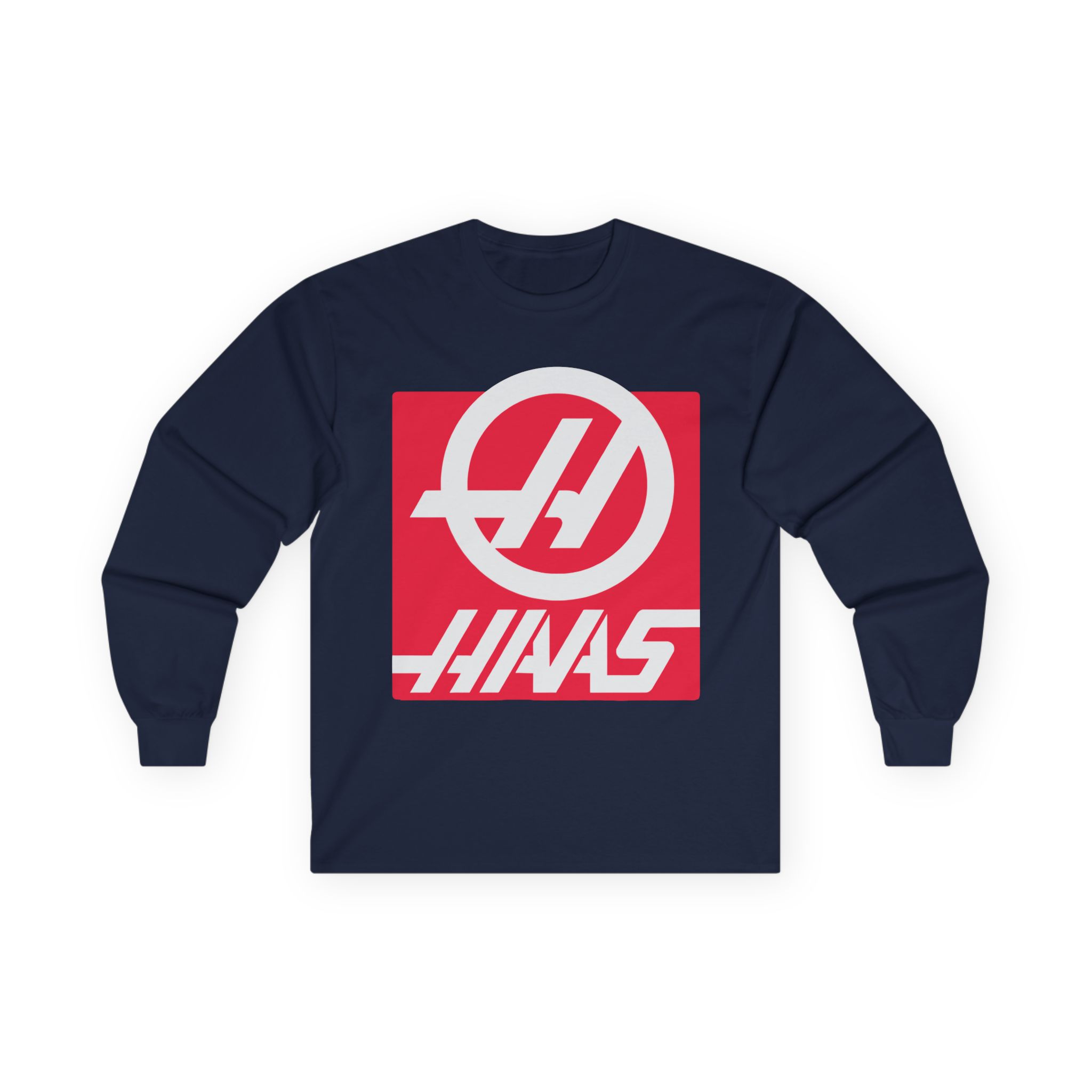 Haas F1 Unisex Ultra Cotton Long Sleeve Tee