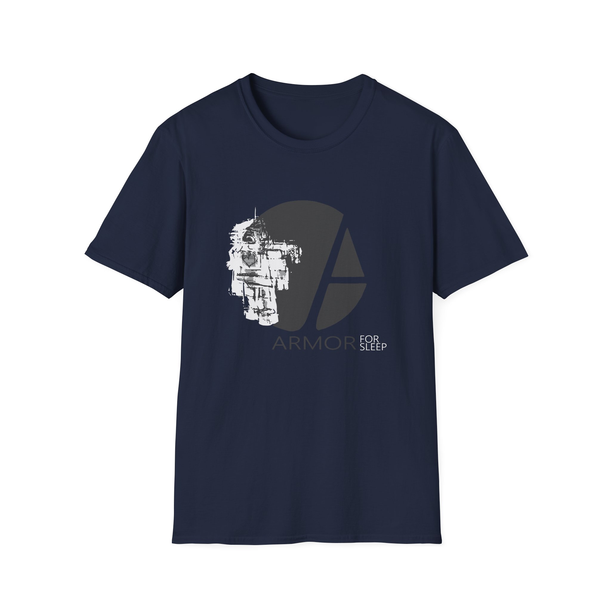 Armor for Sleep Robot on Unisex Softstyle T-shirt