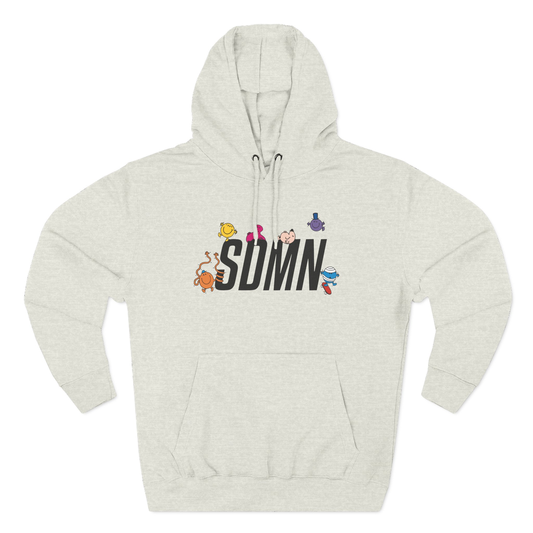 Zerkaa Sdmn Three-Panel Fleece Hoodie