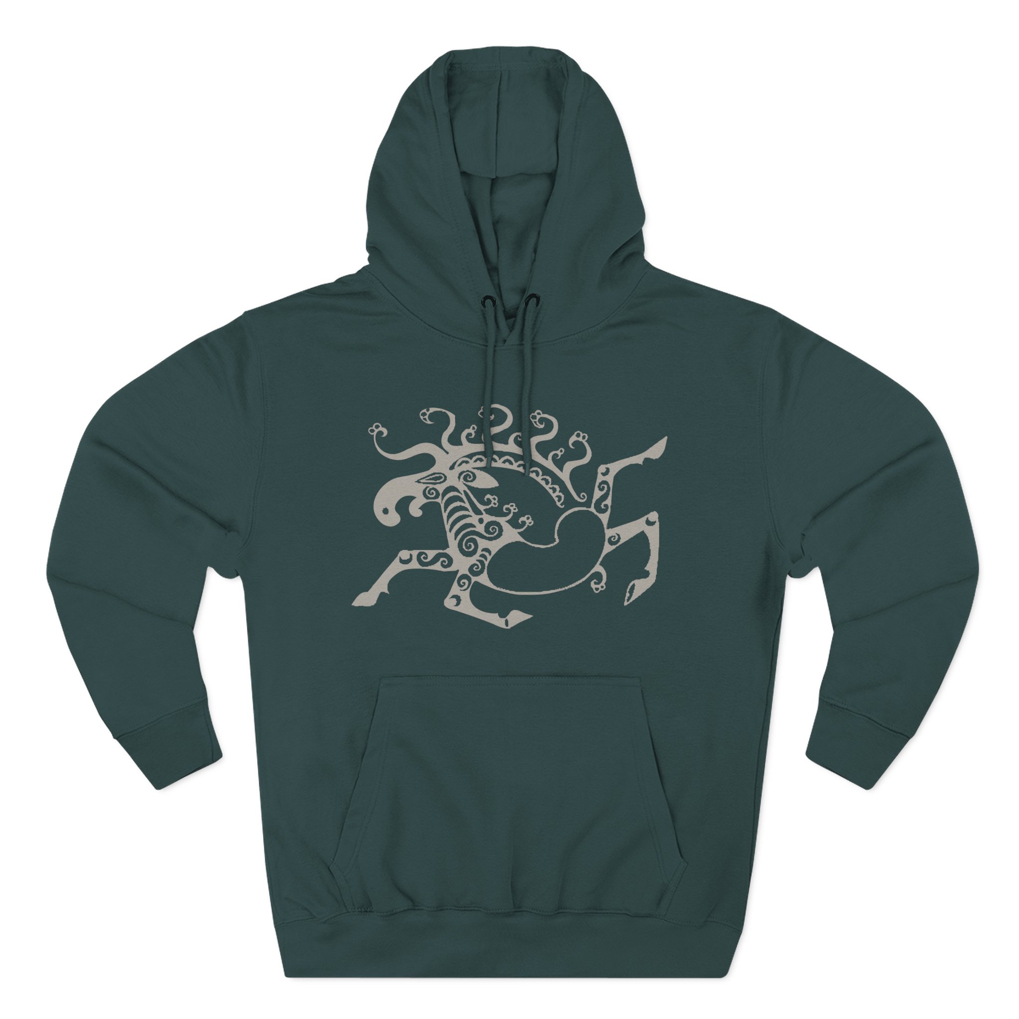 Heilung Scythian Three-Panel Fleece Hoodie