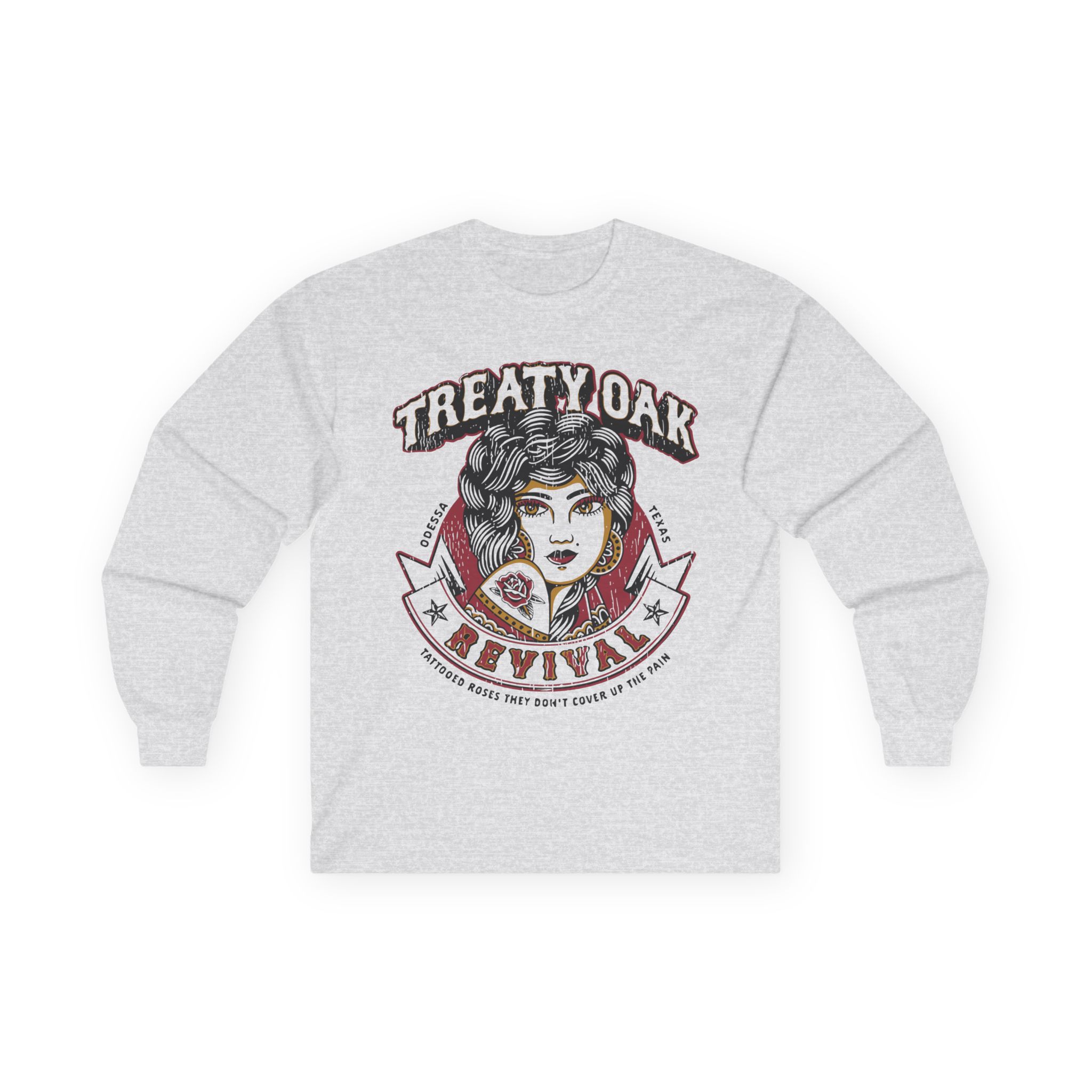 Treaty Oak Revival Rose Unisex Ultra Cotton Long Sleeve Tee