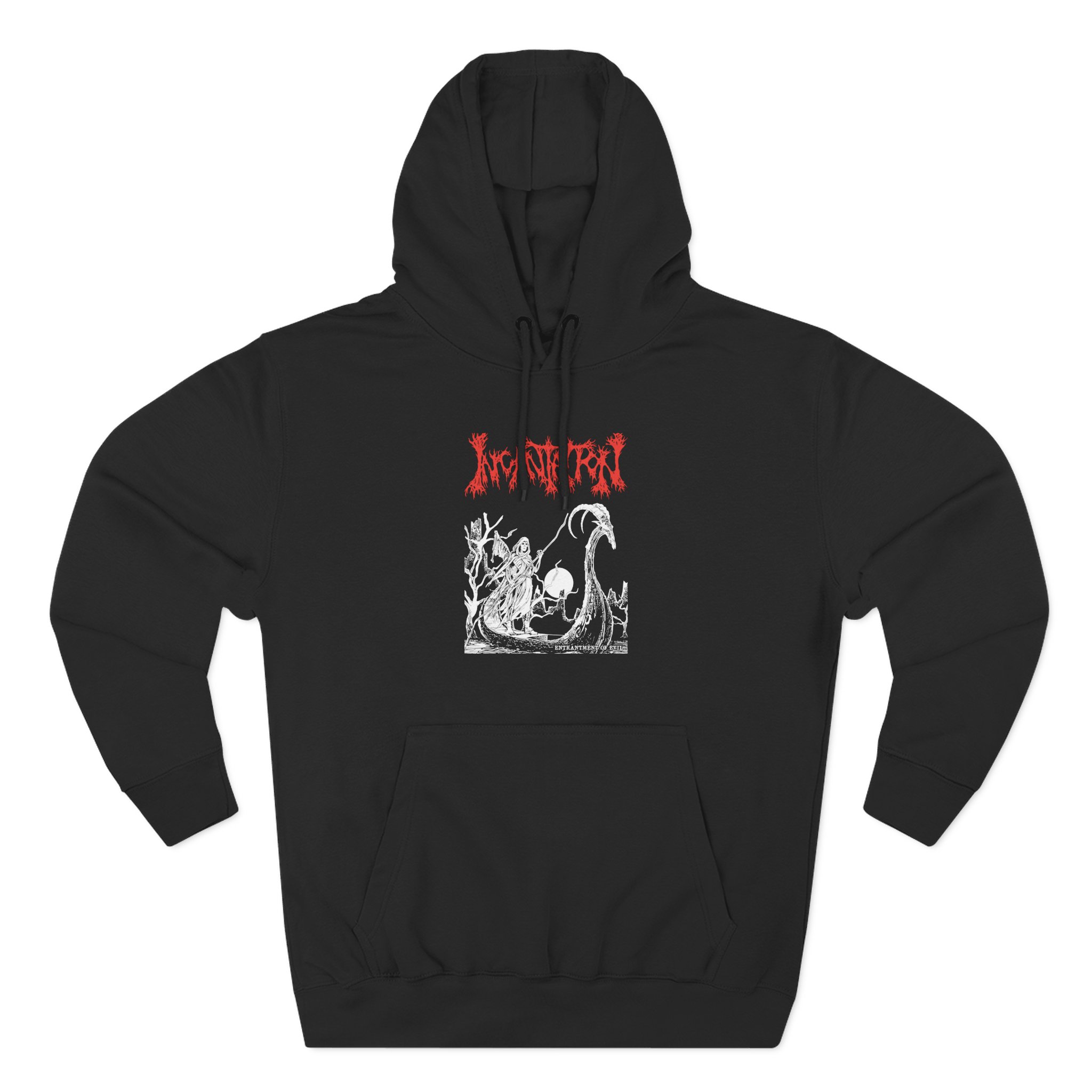 Papa Meat Entrantment of Evil Three-Panel Fleece Hoodie