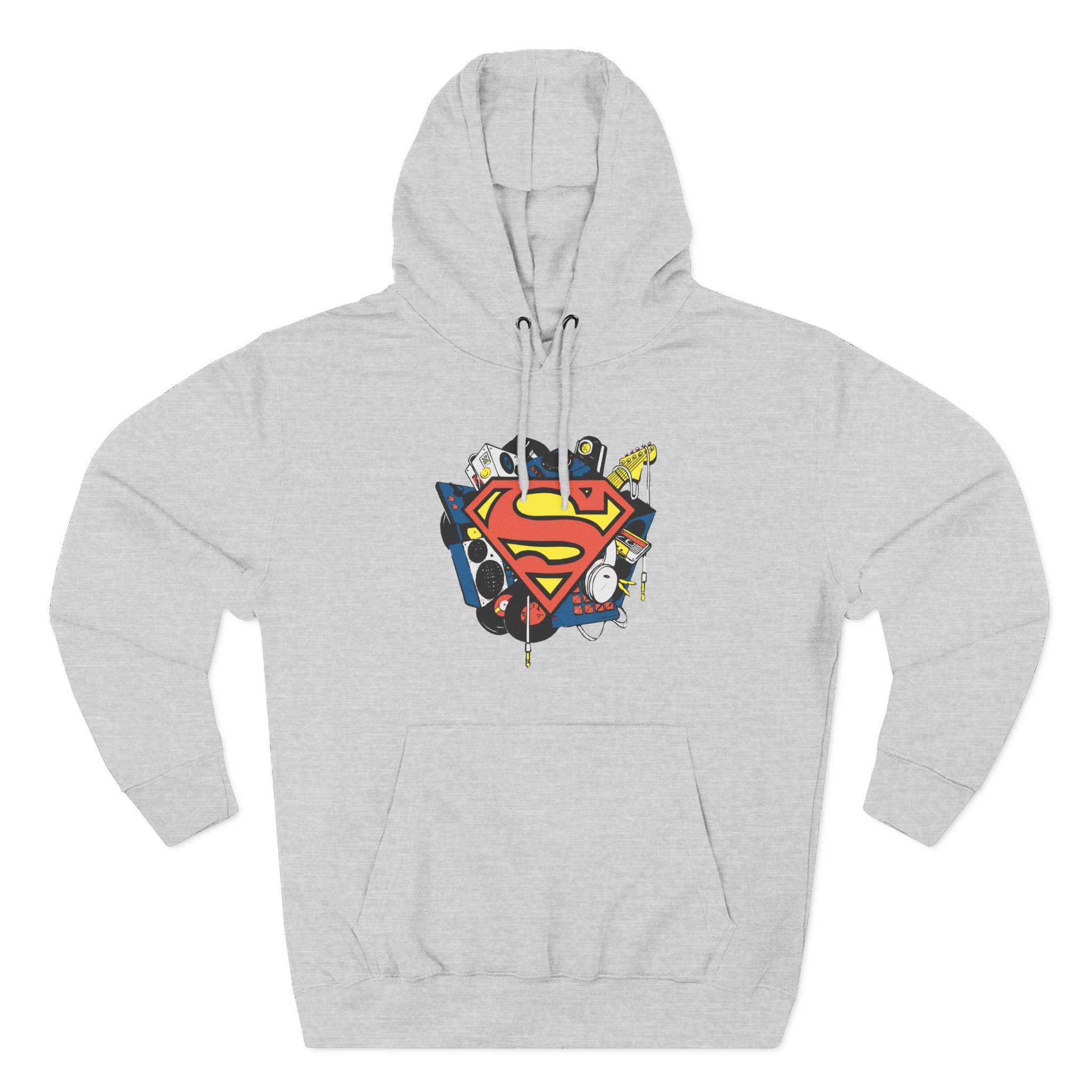 Kaskade X Superman Musician Three-Panel Fleece Hoodie