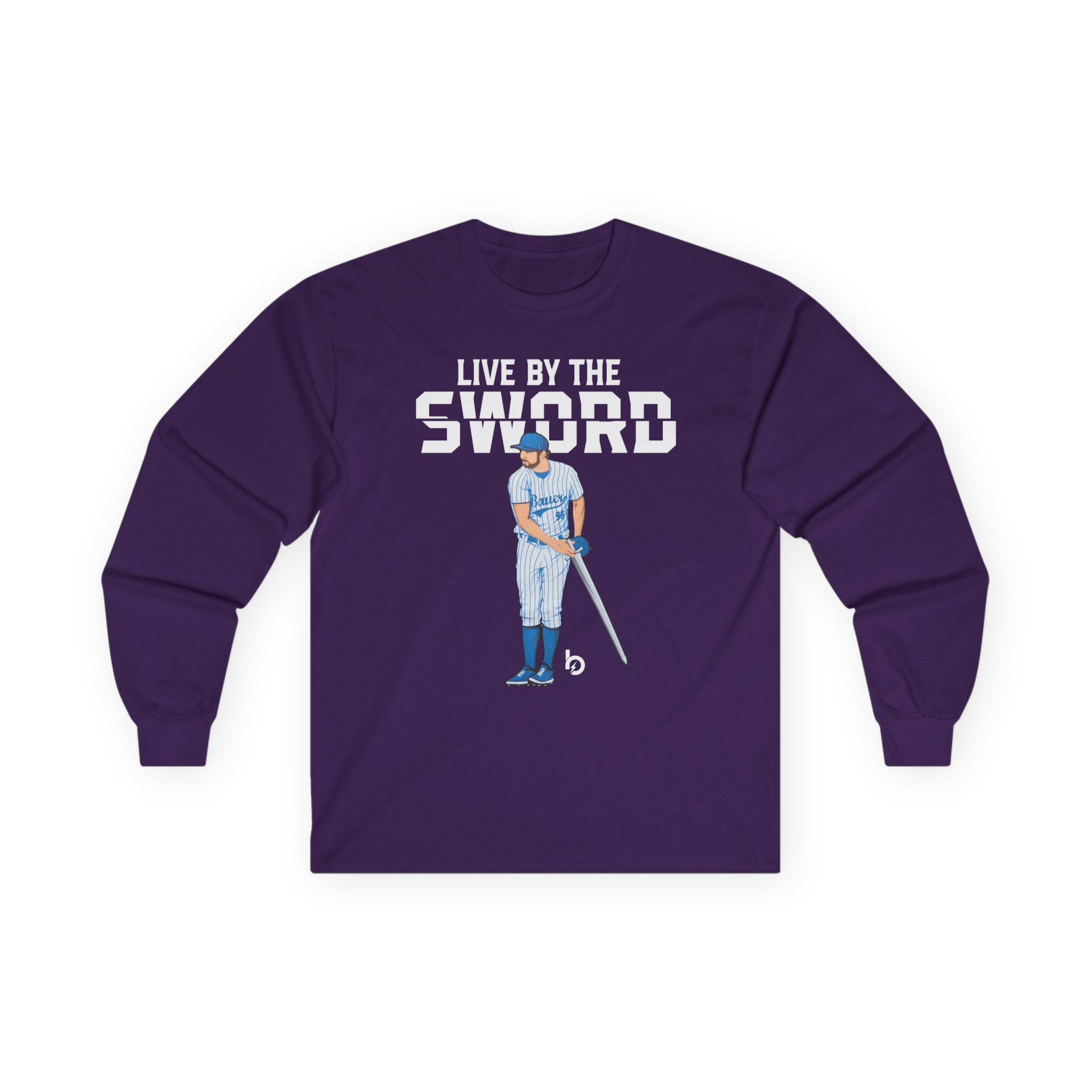 Trevor Bauer Live By The Sword Unisex Ultra Cotton Long Sleeve Tee
