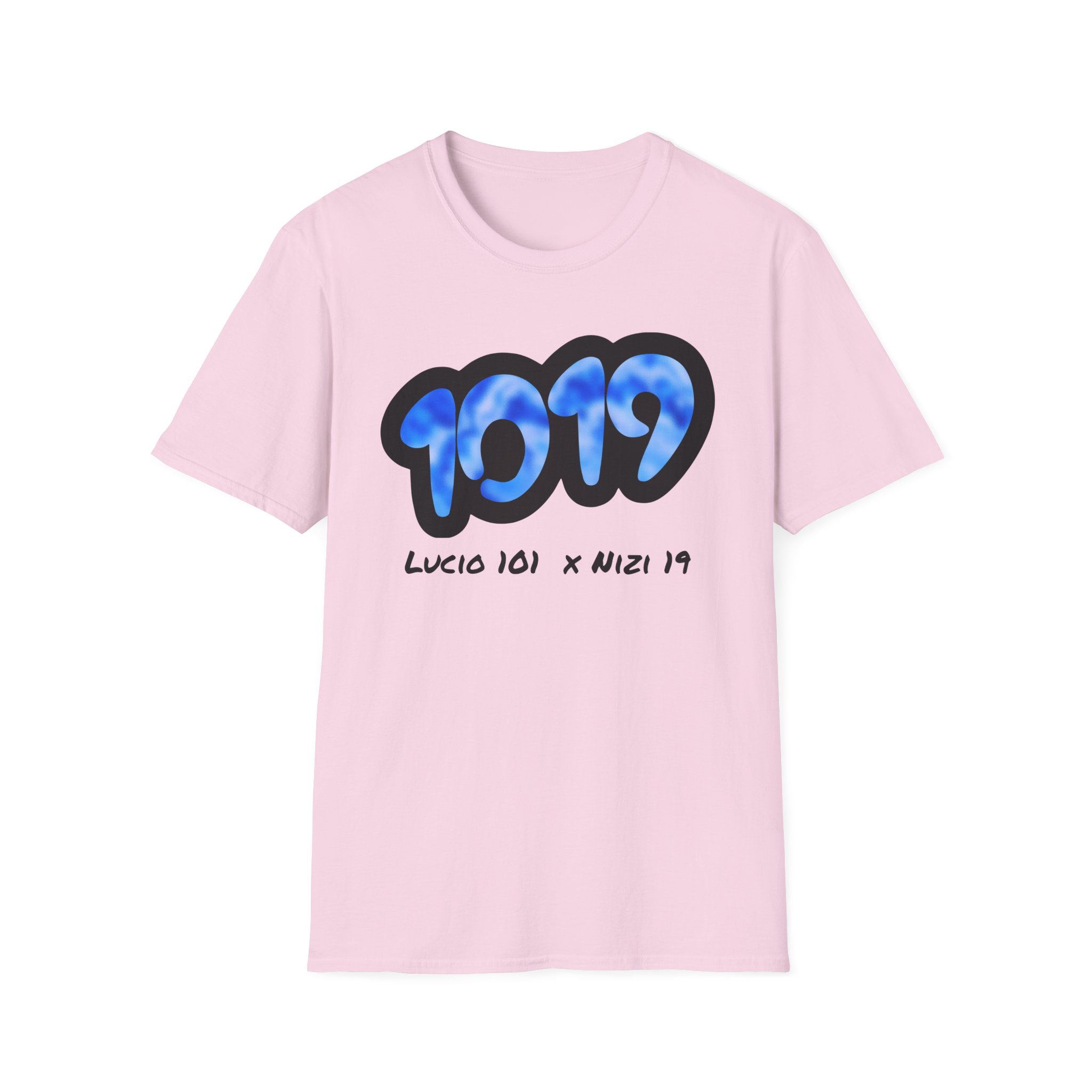 Lucio 101 x Nizi 19 Unisex Softstyle T-Shirt