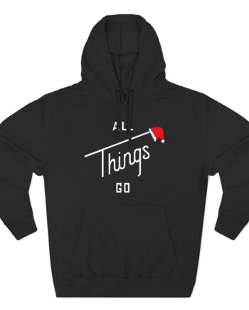 All Things Go Crismistmas Three-Panel Fleece Hoodie