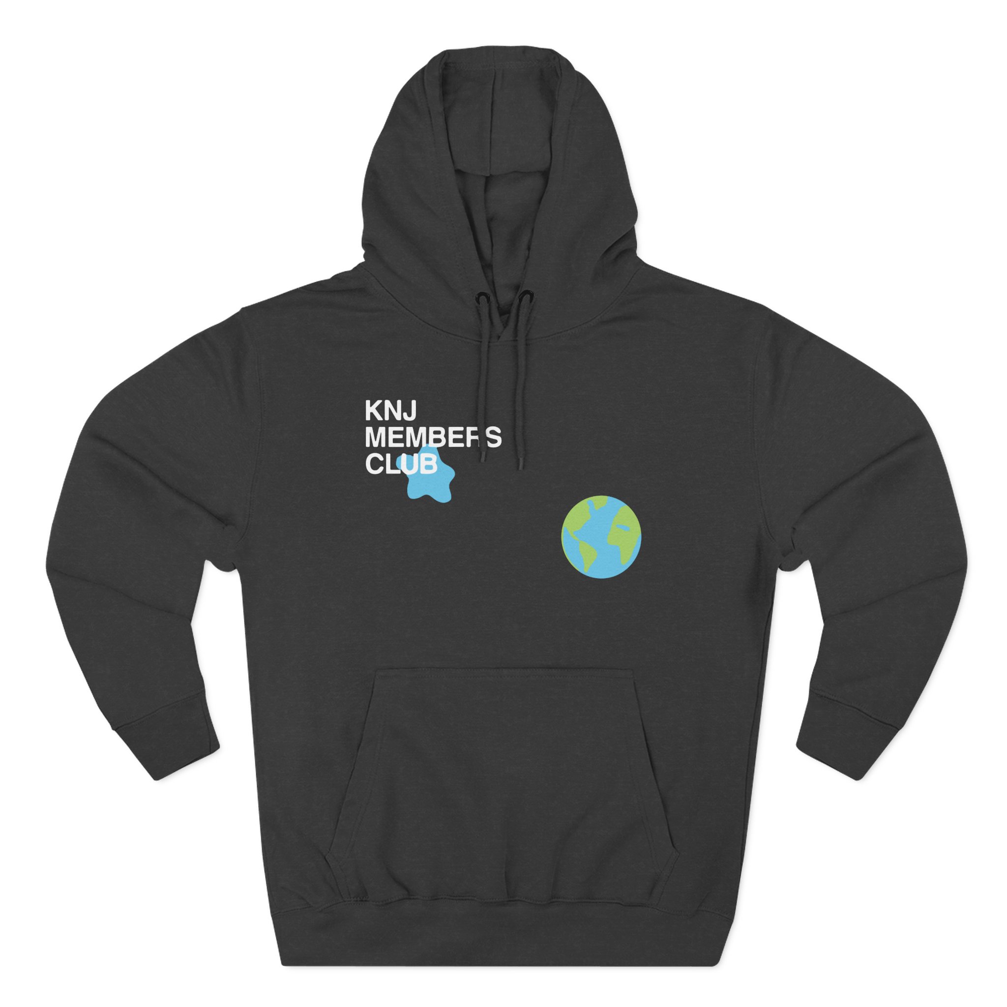 KNJ Members Club Three-Panel Fleece Hoodie