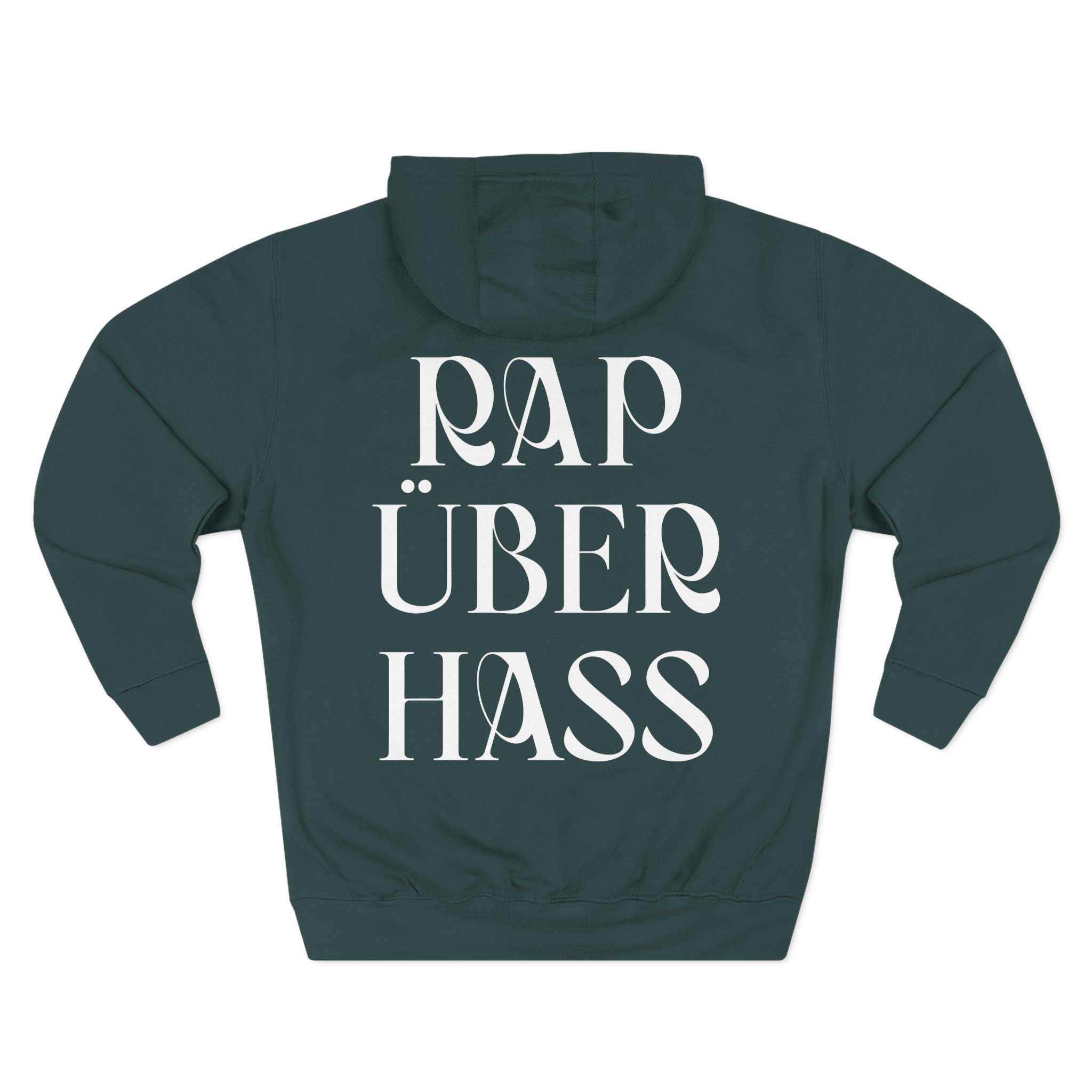 Kiz Rap About Hate Cover Three-Panel Fleece Hoodie