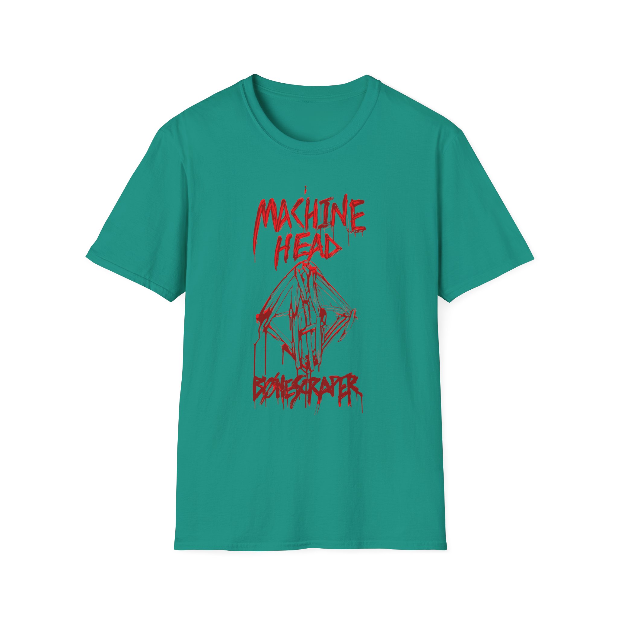 Machine Head Bønescraper Unisex Softstyle T-Shirt