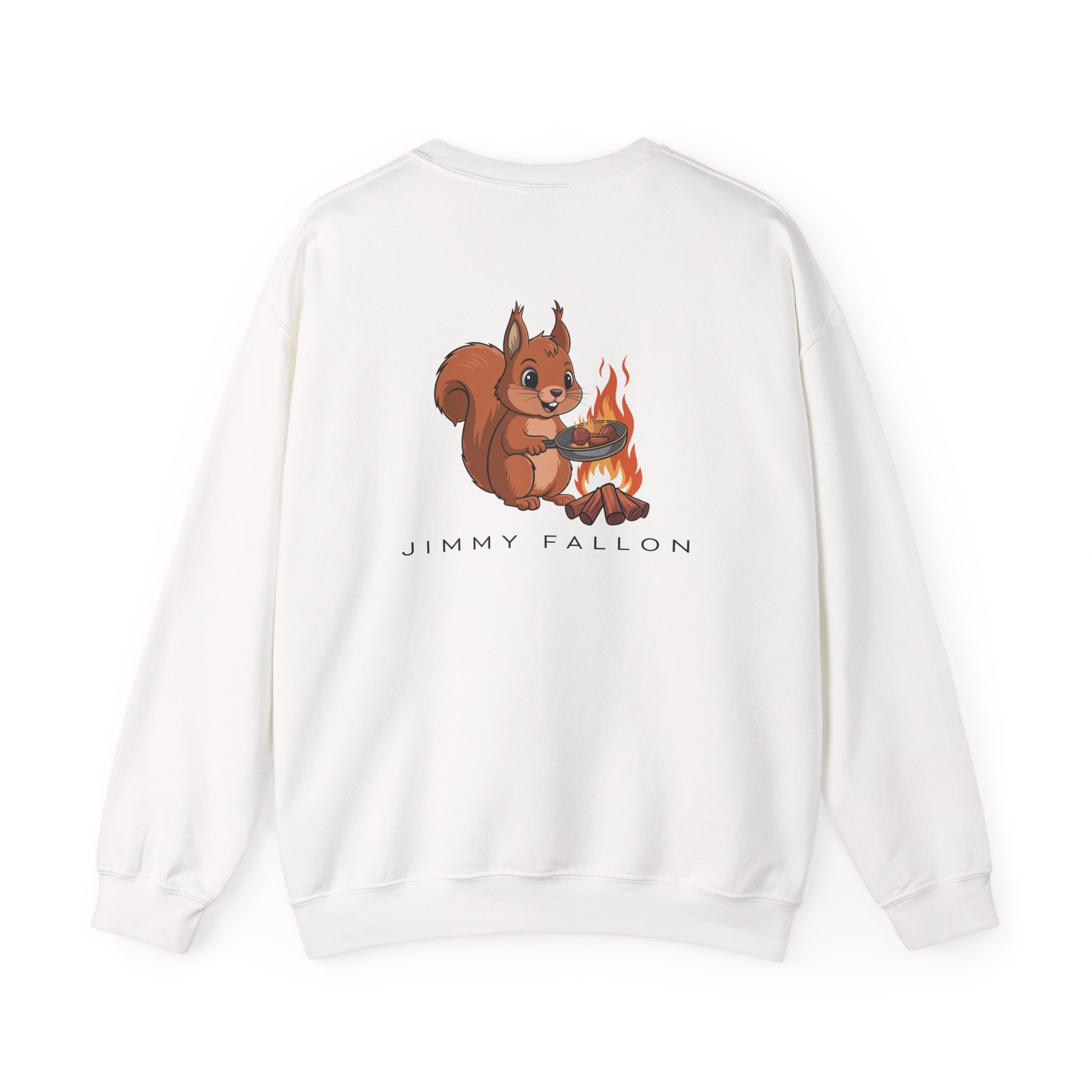 Jimmy Fallon Holiday Seasoning Unisex Heavy Blendâ„¢ Crewneck Sweatshirt