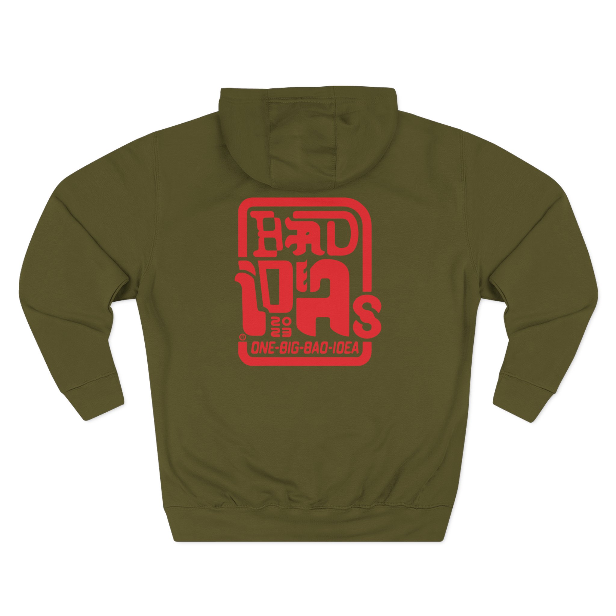 Bad Ideas Three-Panel Fleece Hoodie