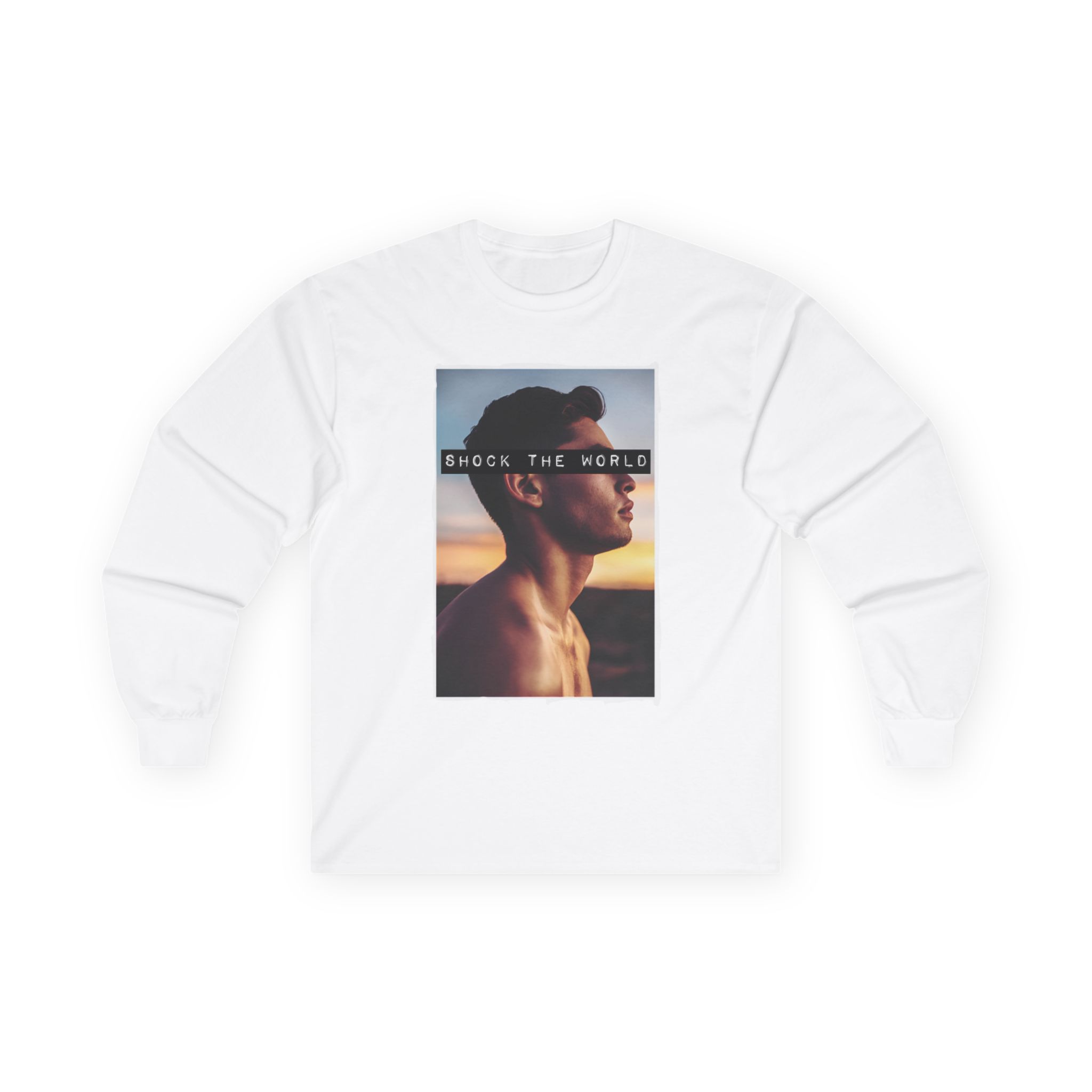 Ryan Garcia Shock the World Unisex Ultra Cotton Long Sleeve Tee