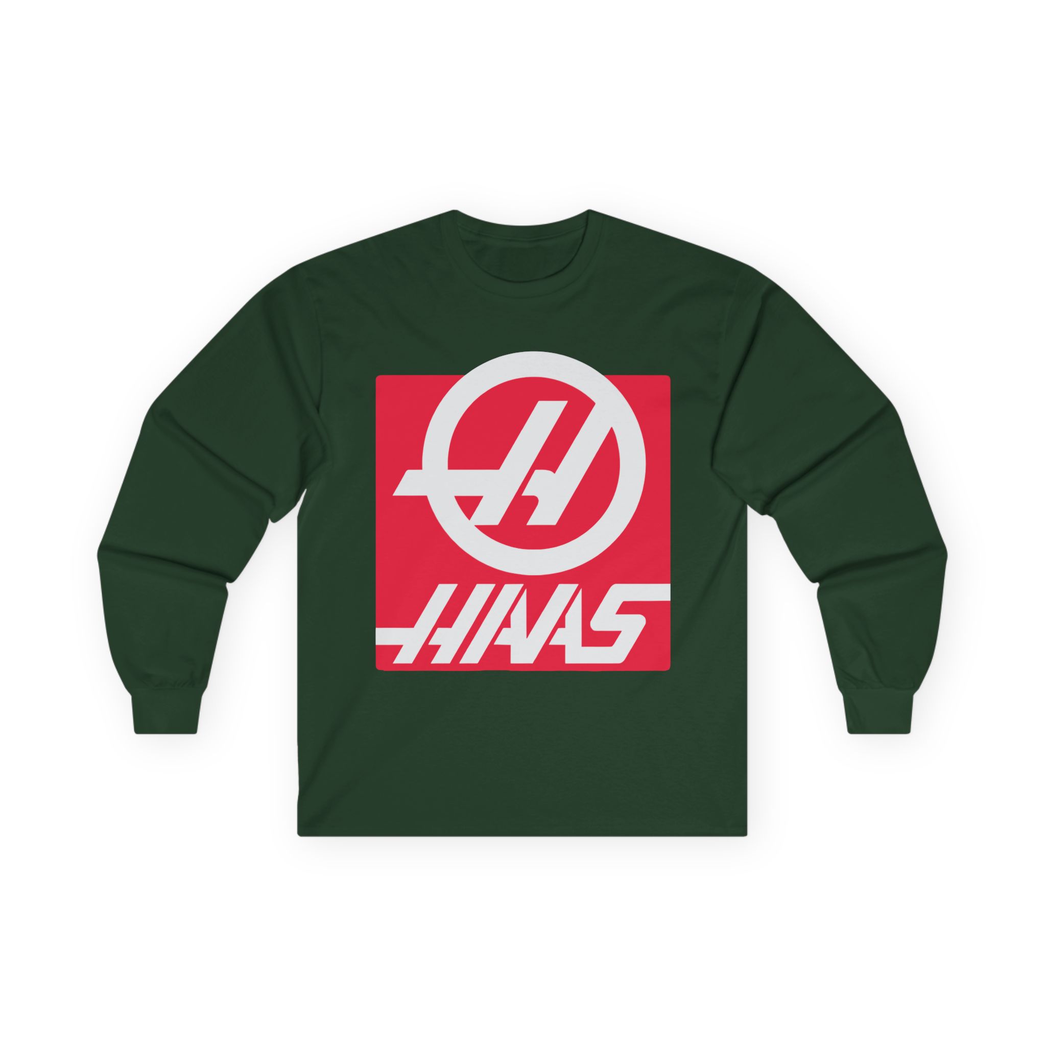Haas F1 Unisex Ultra Cotton Long Sleeve Tee