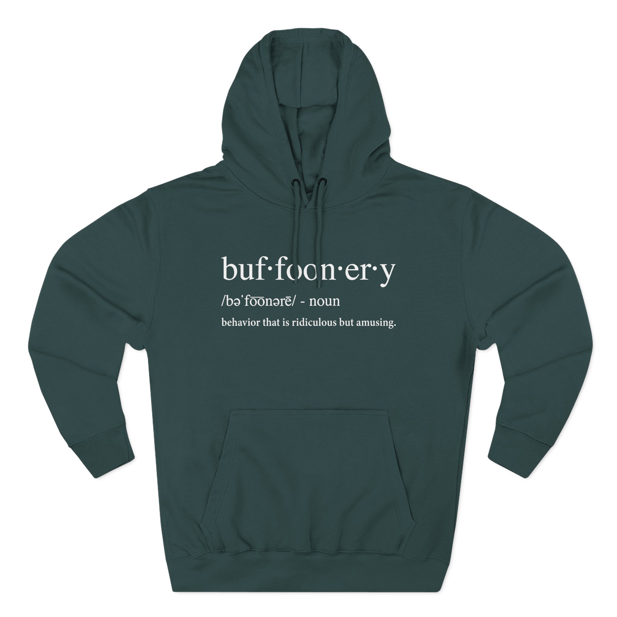 Lofe Buffoonery Three-Panel Fleece Hoodie