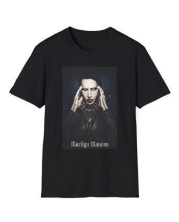 Marilyn Manson Psychic Horns Unisex Softstyle T-Shirt