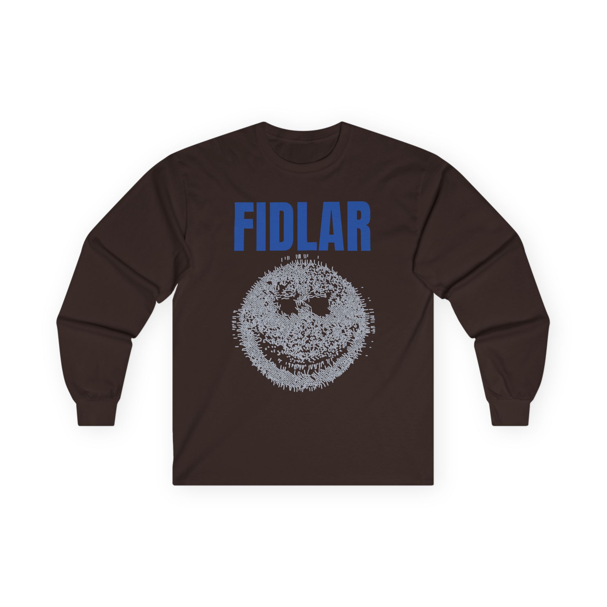 Fidlar Big Smiley Unisex Ultra Cotton Long Sleeve Tee