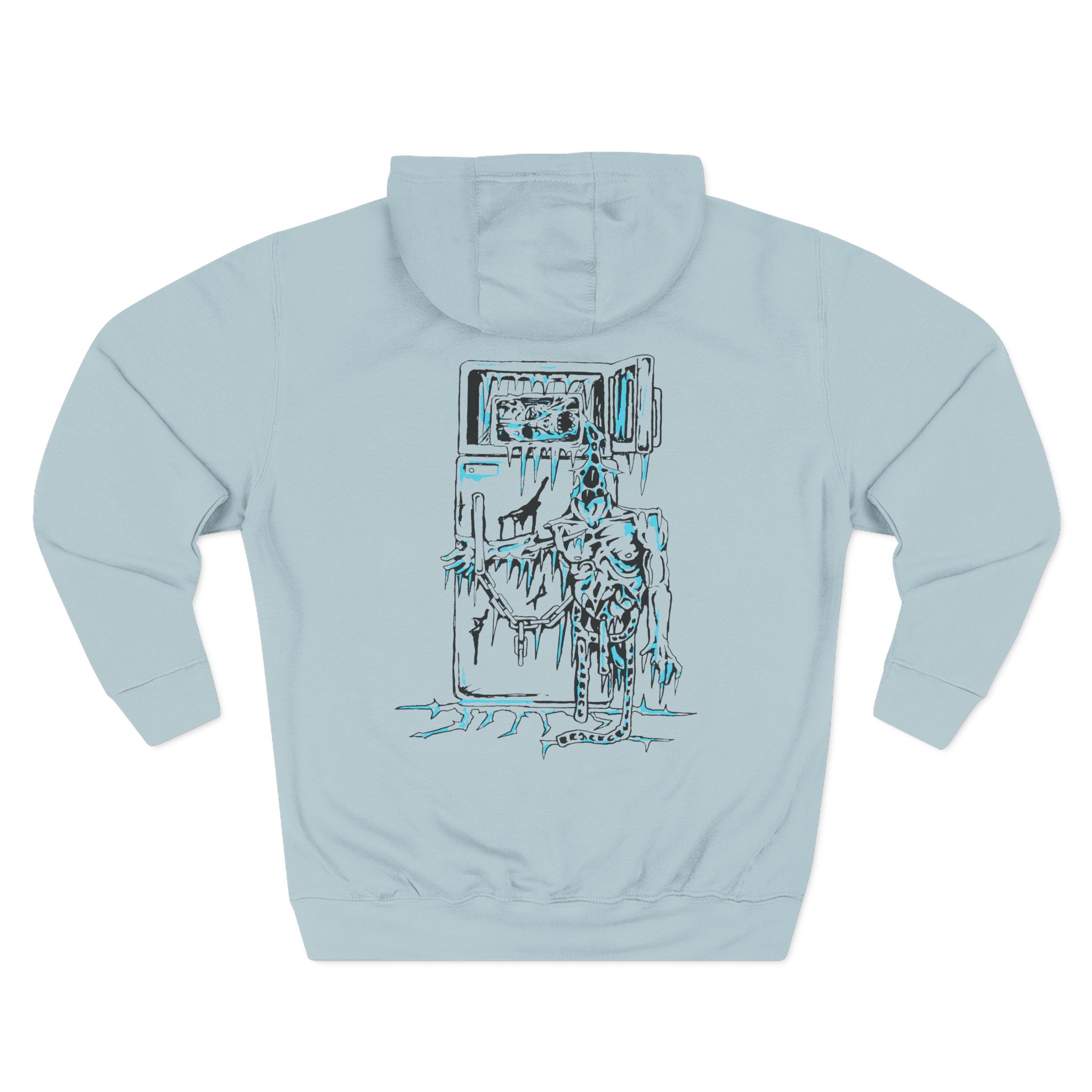 Frozen Soul Hung Up on Ice Three-Panel Fleece Hoodie