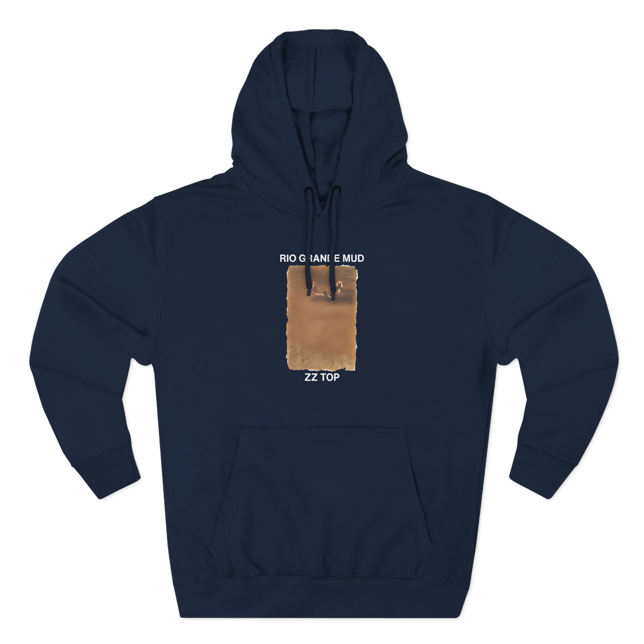 ZZ Top Rio Grande Mud Three-Panel Fleece Hoodie