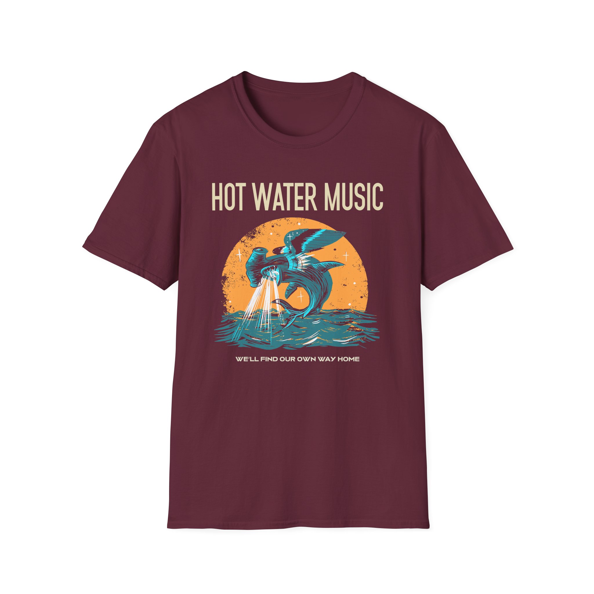 Hot Water Music Unisex Softstyle T-Shirt