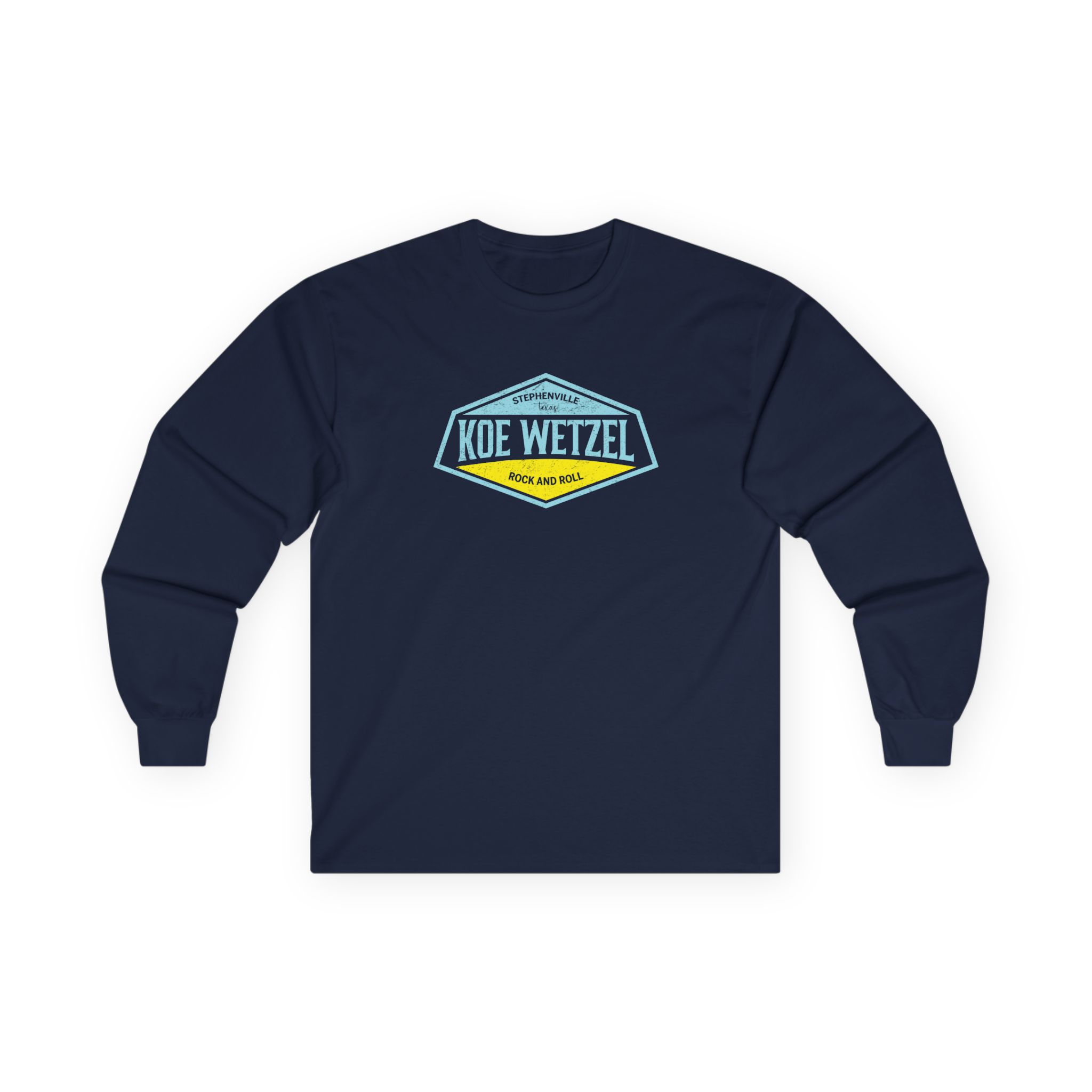 Koe Wetzel Stephenville Rock & Roll Unisex Ultra Cotton Long Sleeve Tee
