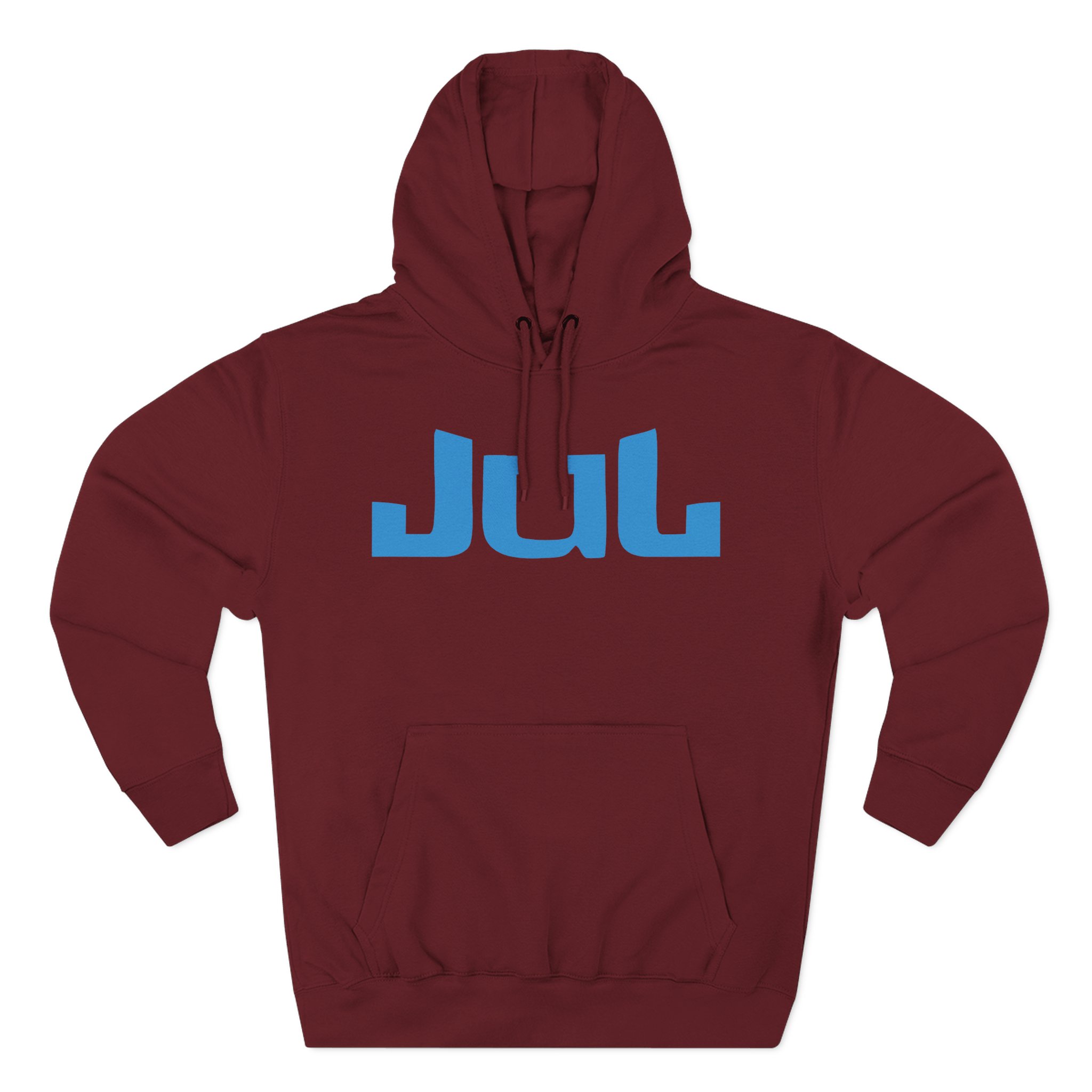 Jul Three-Panel Fleece Hoodie