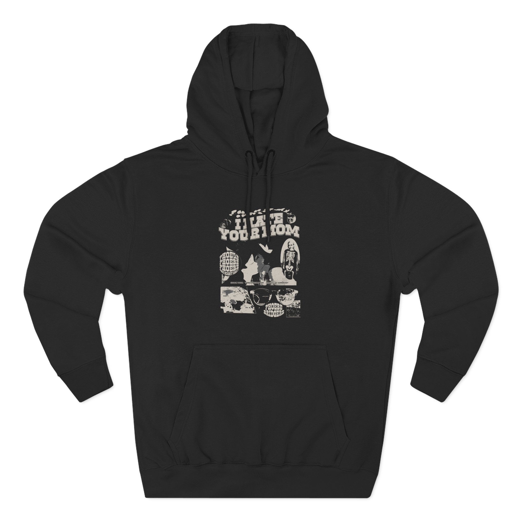 Phoebe Bridgers I Hate Your Mom Three-Panel Fleece Hoodie