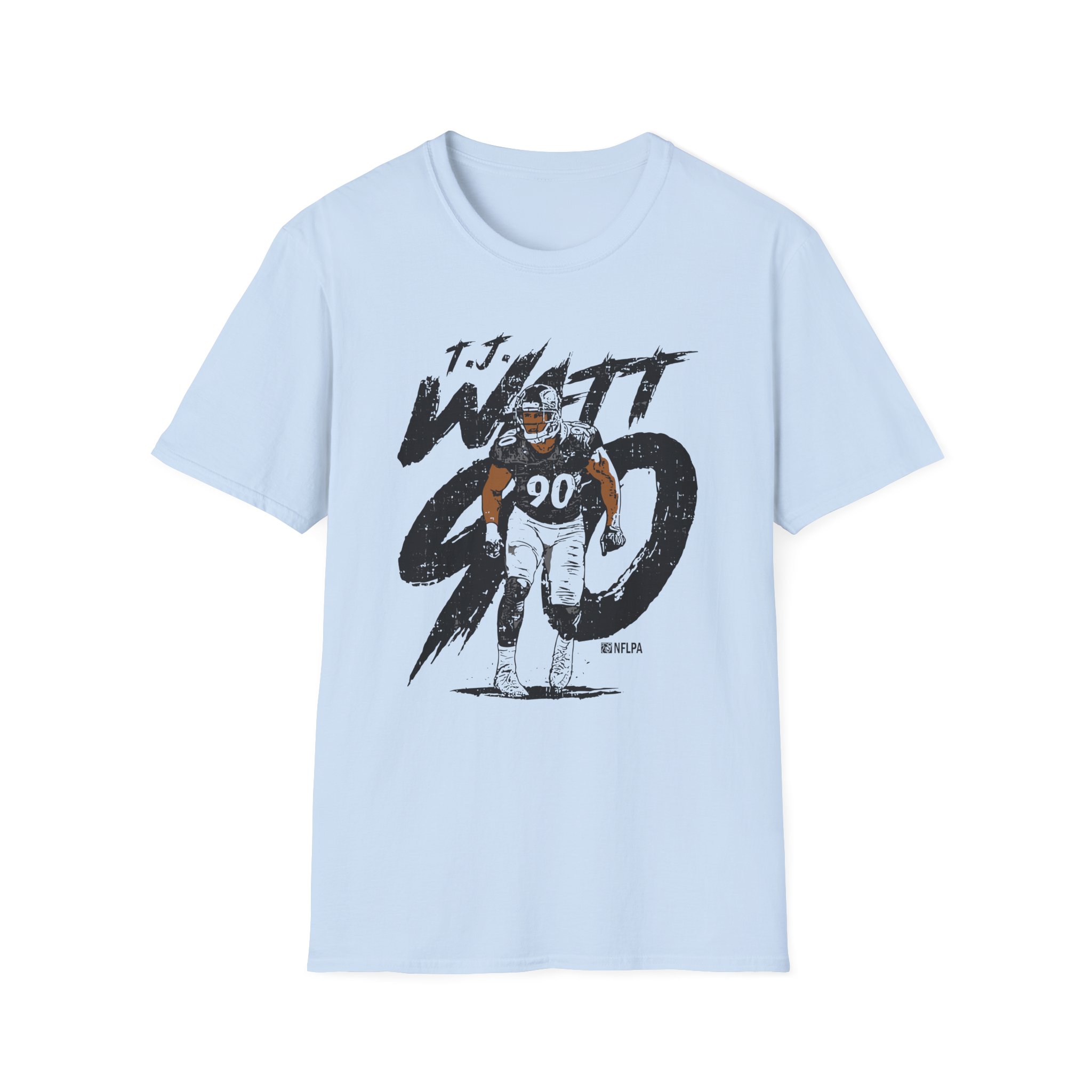 Tj Watt Rough Unisex Softstyle T-Shirt