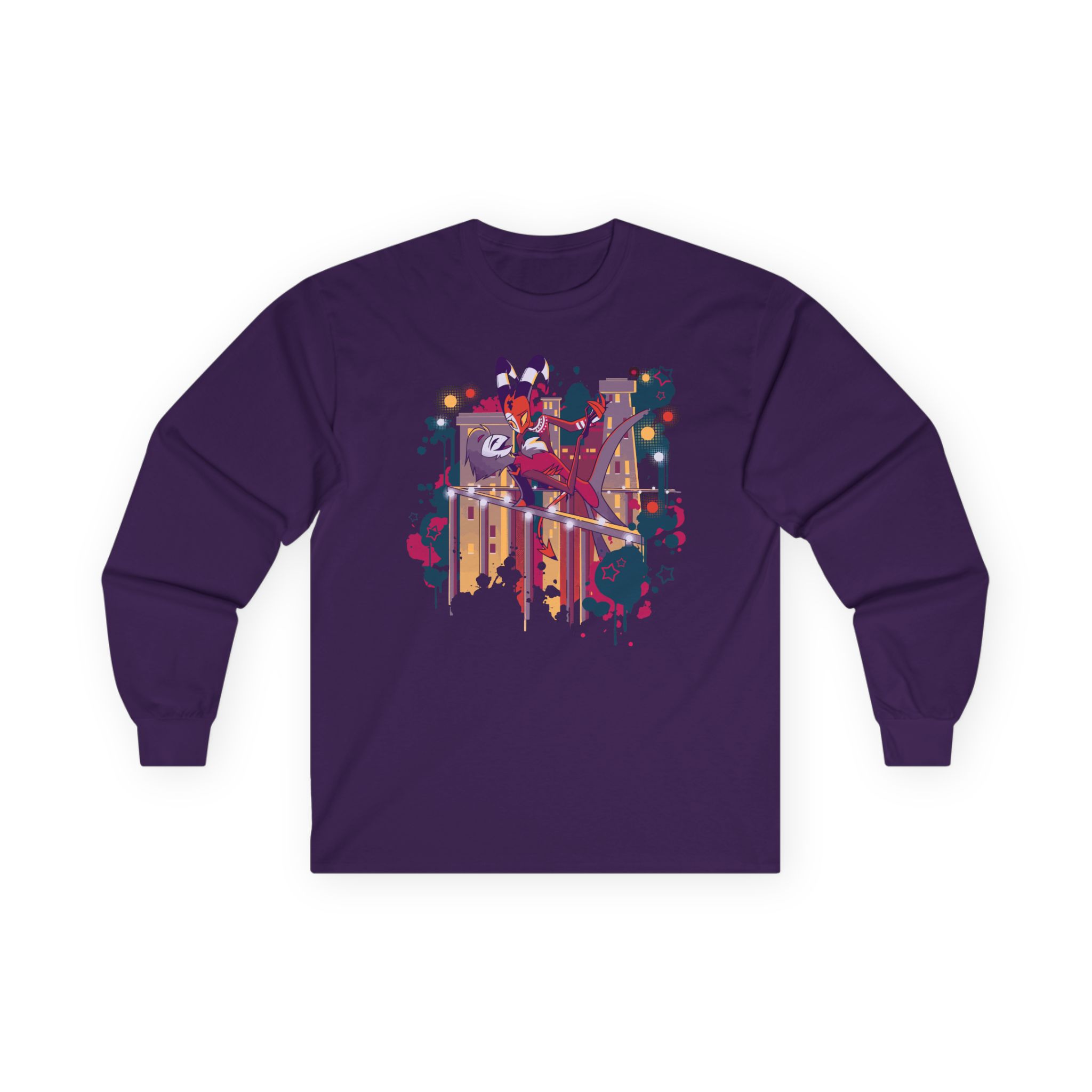 Vivziepop Stolas + Blitz Rooftop Dance Unisex Ultra Cotton Long Sleeve Tee
