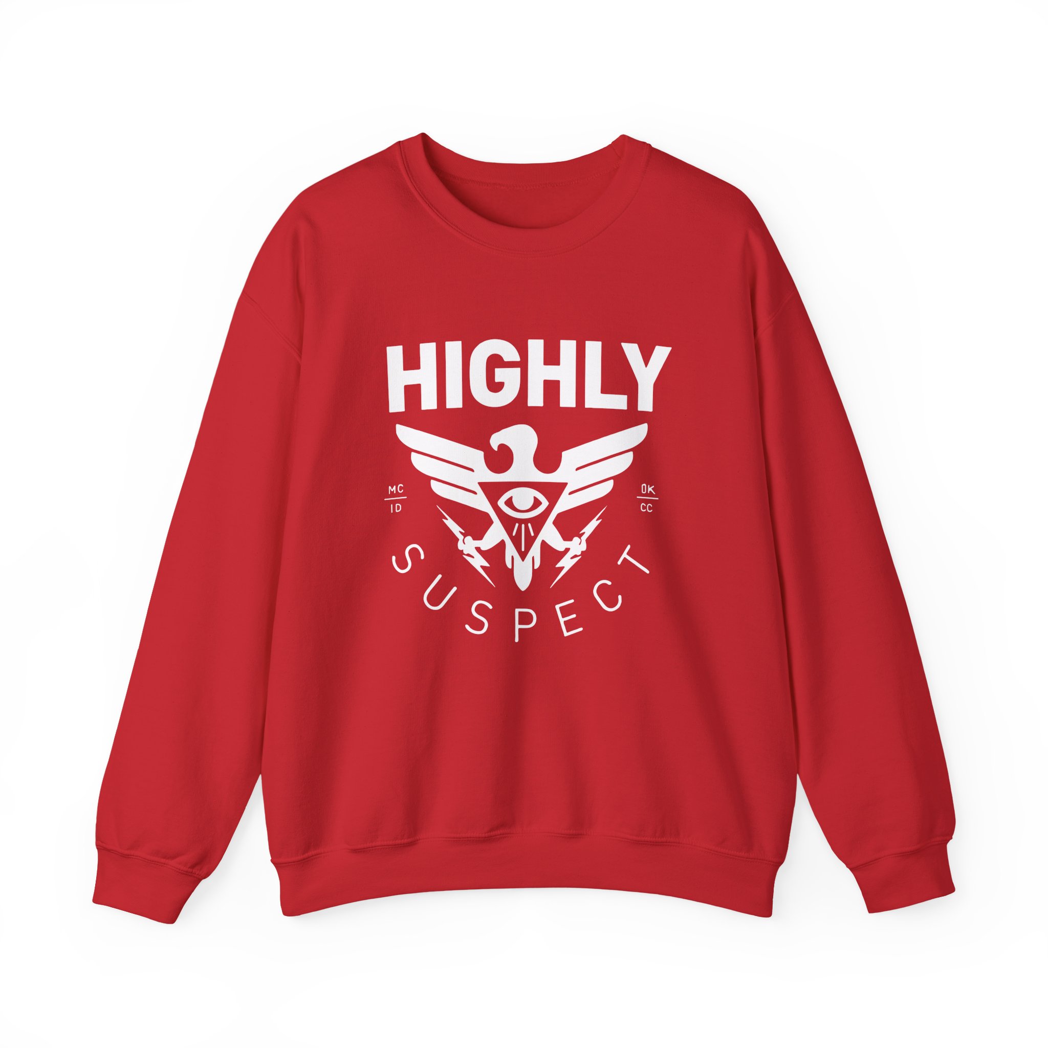 Highly Suspect Rock Band Unisex Heavy Blend Crewneck Sweatshirt