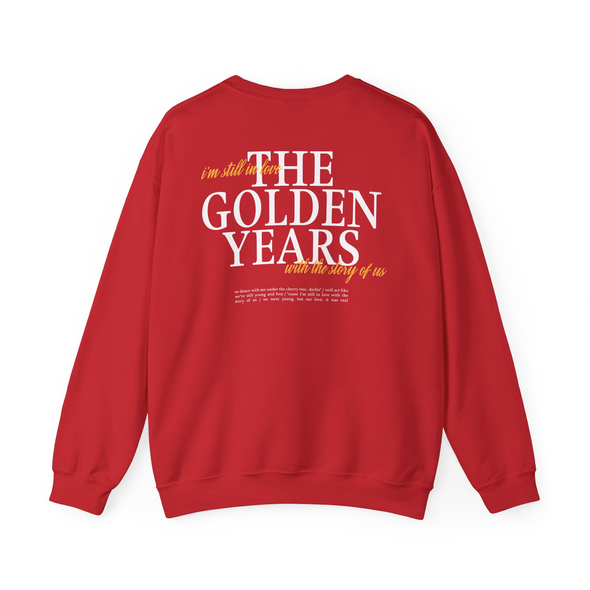 Joshua Bassett Lyric Unisex Heavy Blendâ„¢ Crewneck Sweatshirt