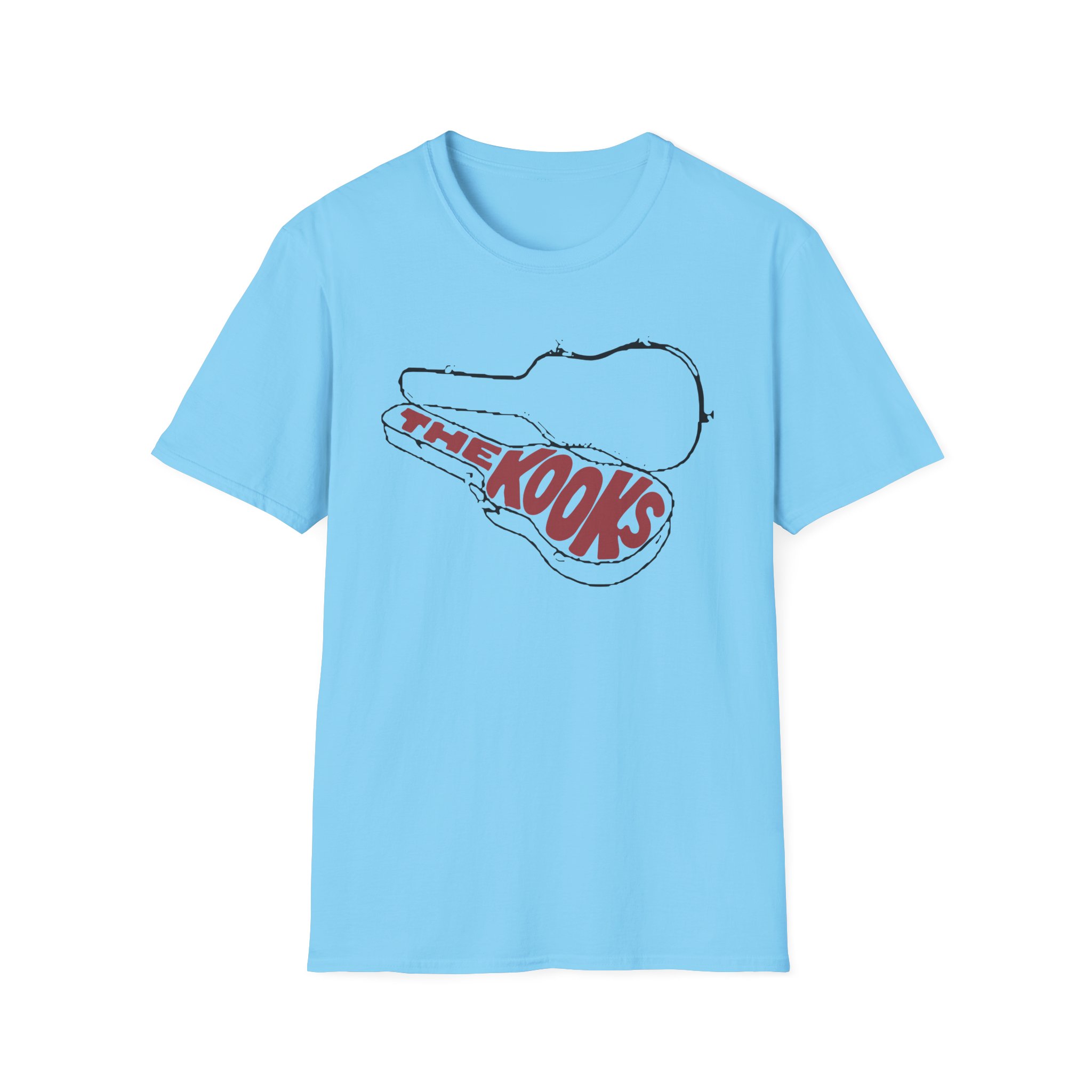 The Kooks Guitar Case Unisex Softstyle T-Shirt