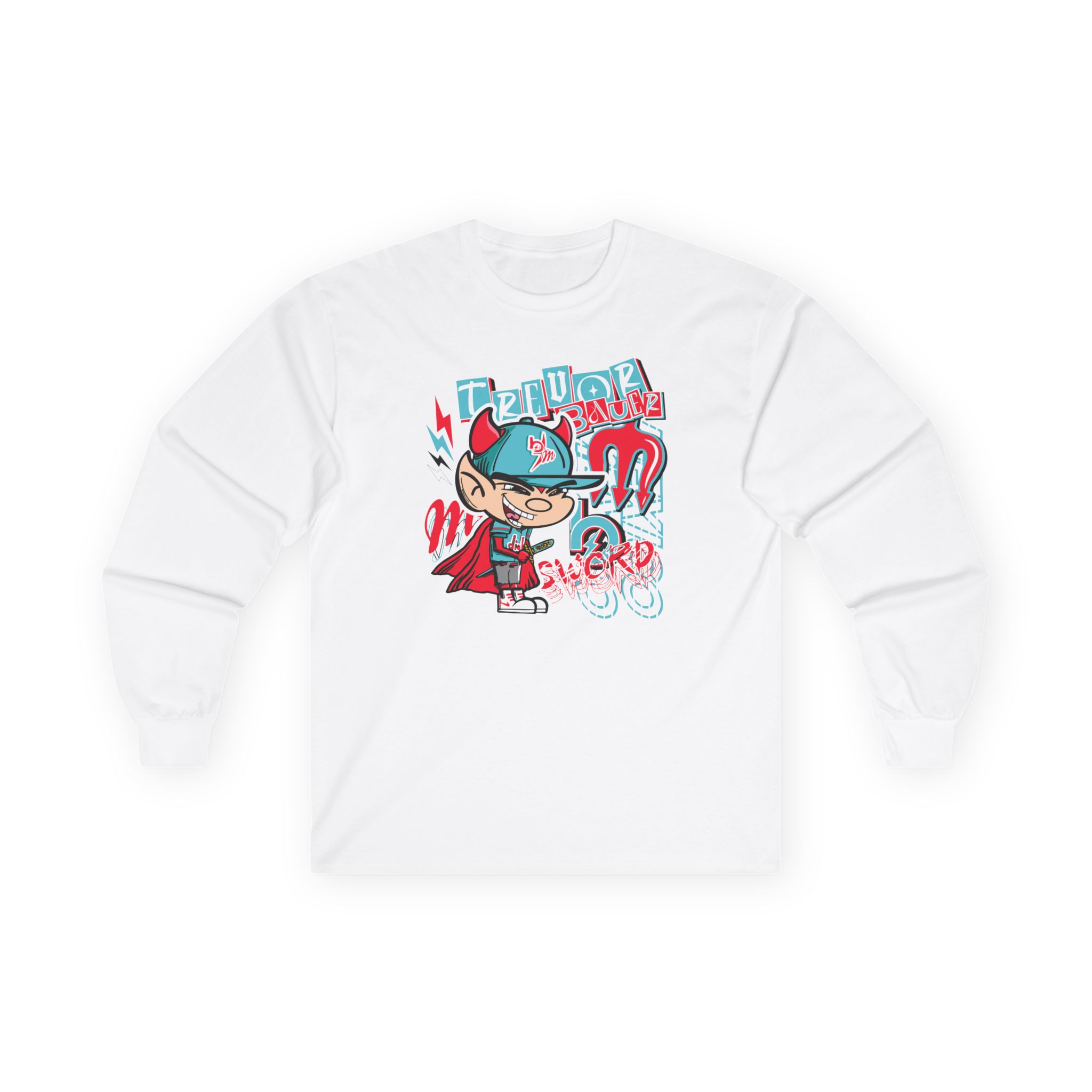 Trevor Bauer Diablo's Cartoon Unisex Ultra Cotton Long Sleeve Tee