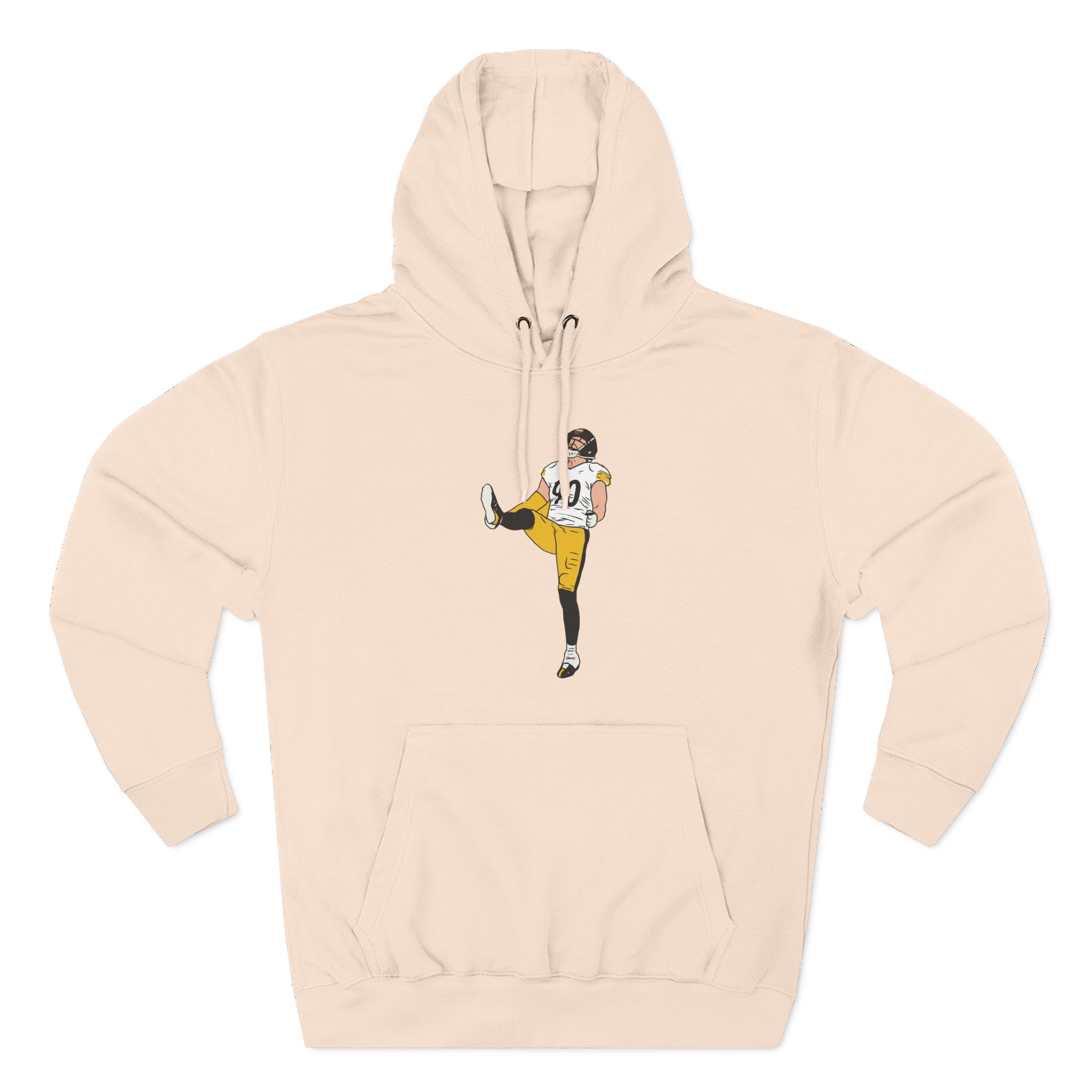Tj Watt Football Three-Panel Fleece Hoodie