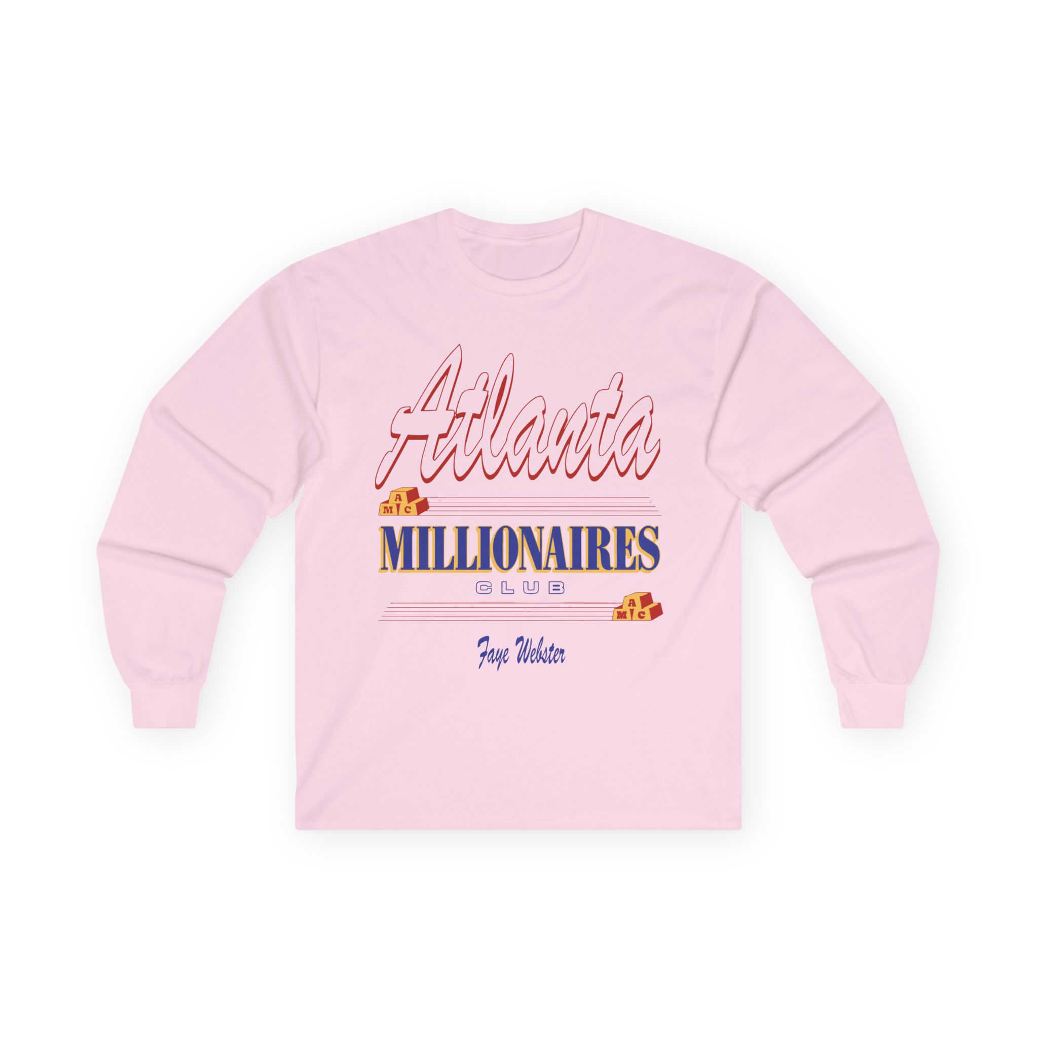 Faye Webster Atlanta Millionaires Club Unisex Ultra Cotton Long Sleeve Tee