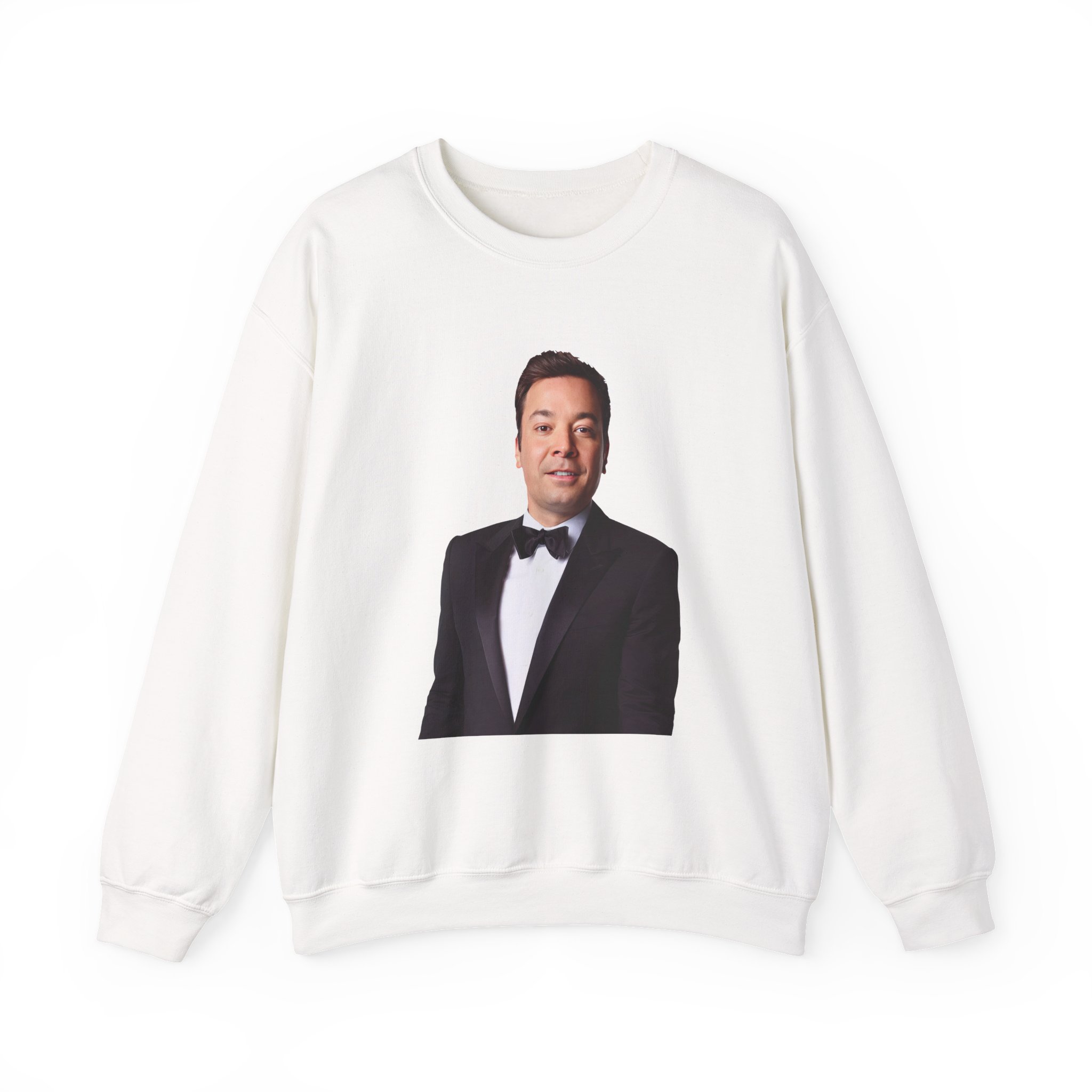 Jimmy Fallon Holiday Seasoning Unisex Heavy Blendâ„¢ Crewneck Sweatshirt
