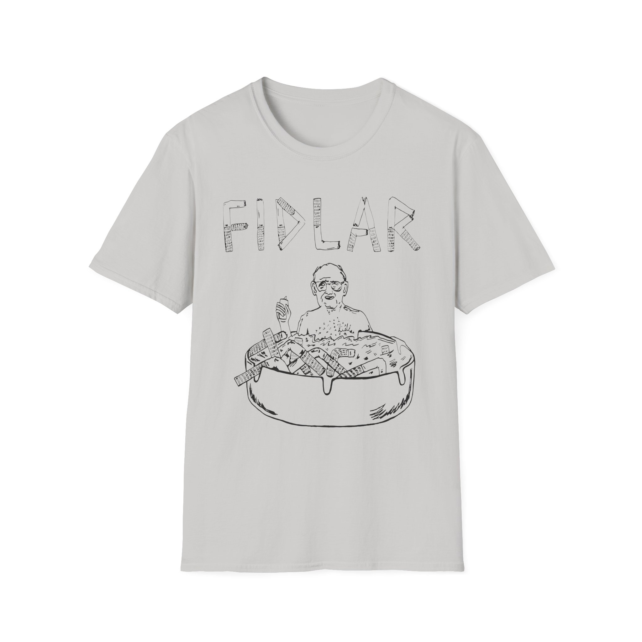 Fidlar Ashtray Unisex Softstyle T-Shirt