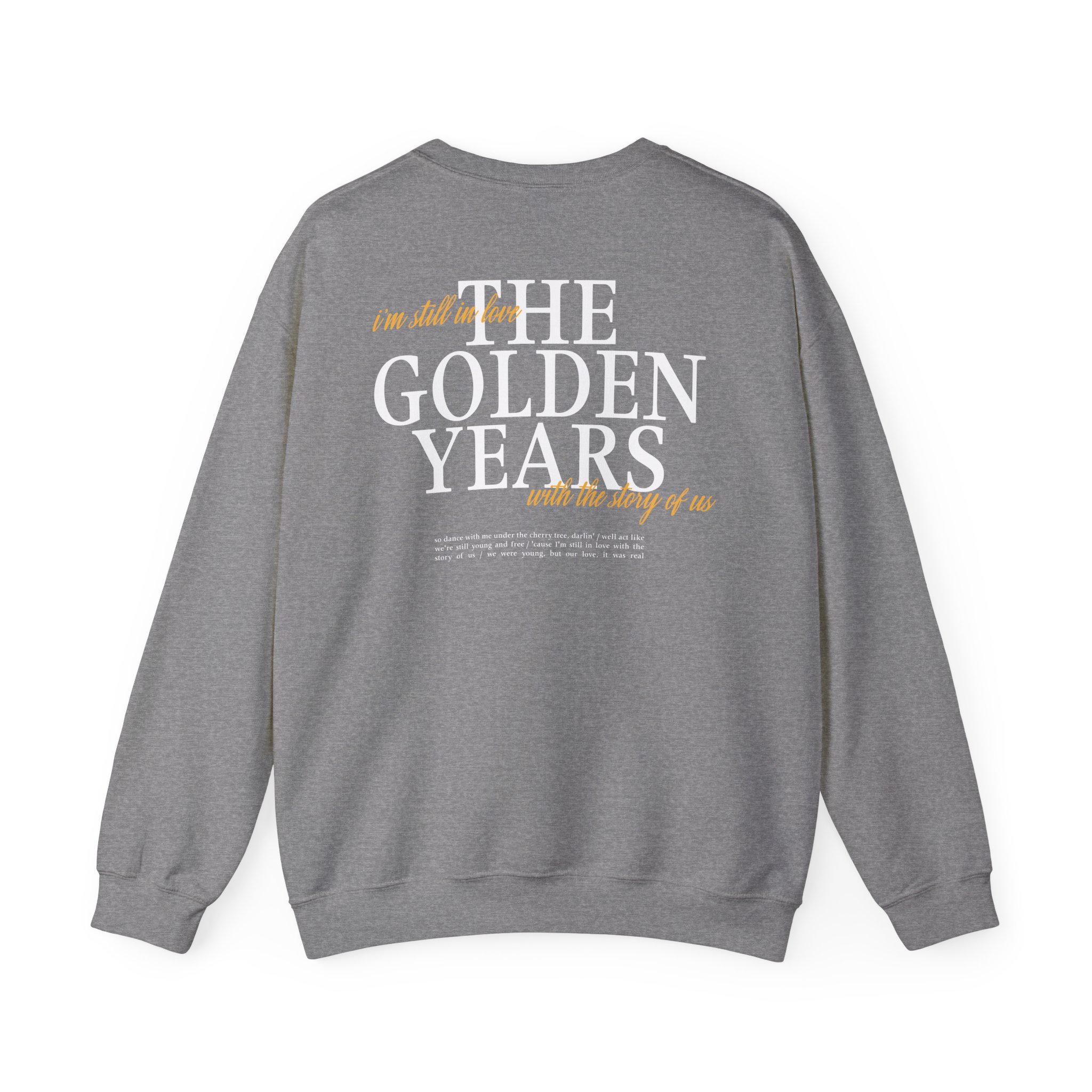 Joshua Bassett Lyric Unisex Heavy Blendâ„¢ Crewneck Sweatshirt