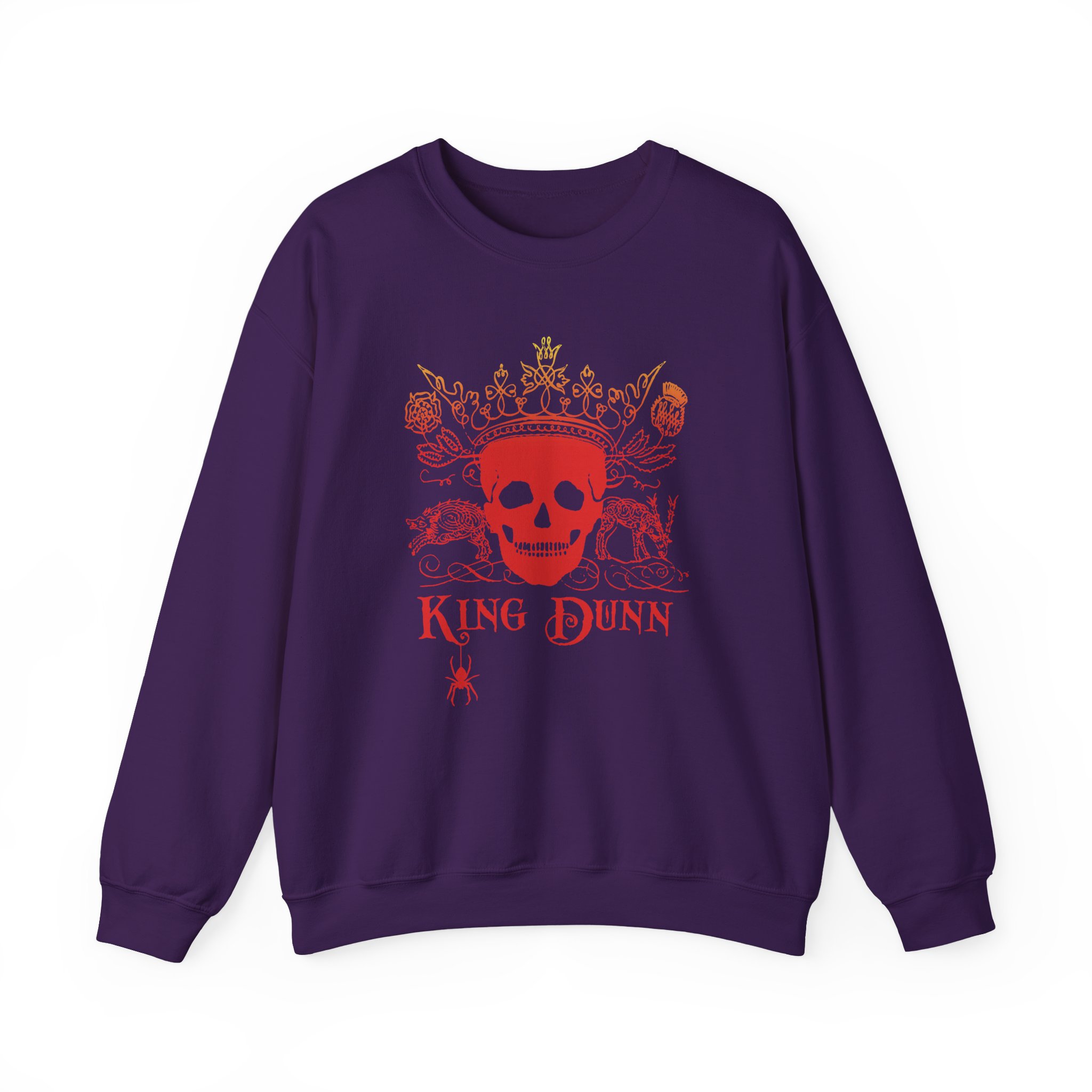 Melvins King Dunn Crown Skull Unisex Heavy Blendâ„¢ Crewneck Sweatshirt