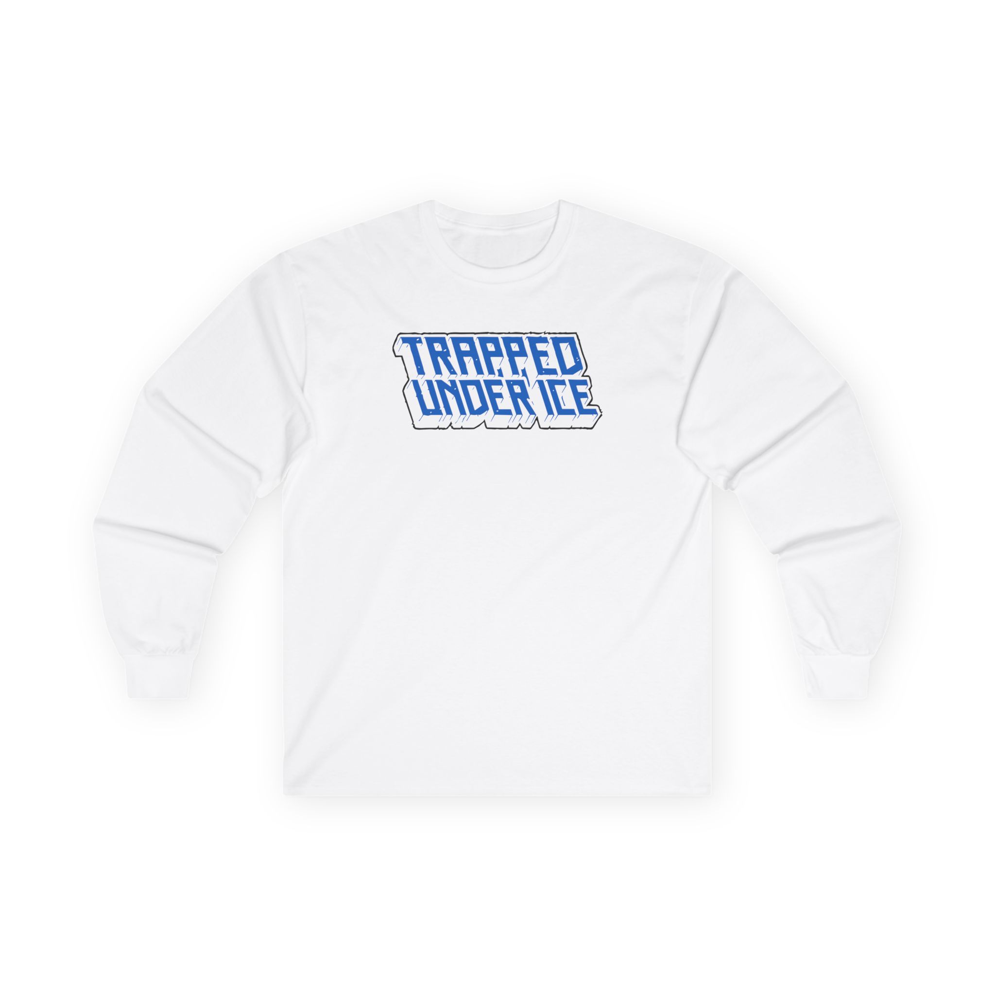 Trapped Under Ice Stacked 3d Logo Unisex Ultra Cotton Long Sleeve Tee