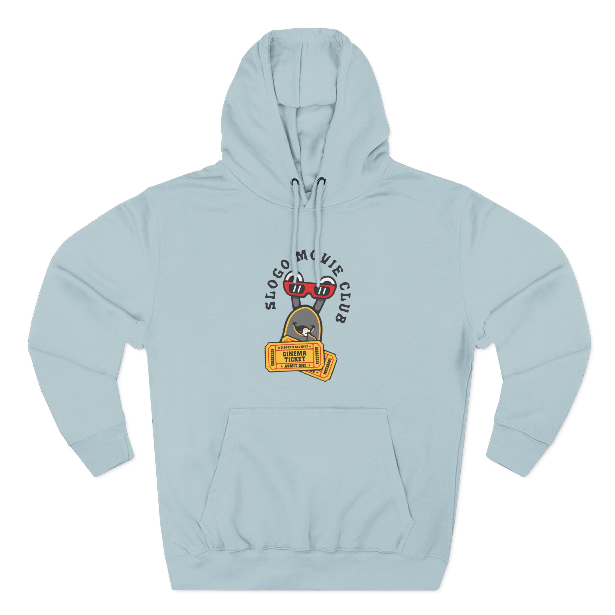 Slogoman Movie Club 2 Three-Panel Fleece Hoodie