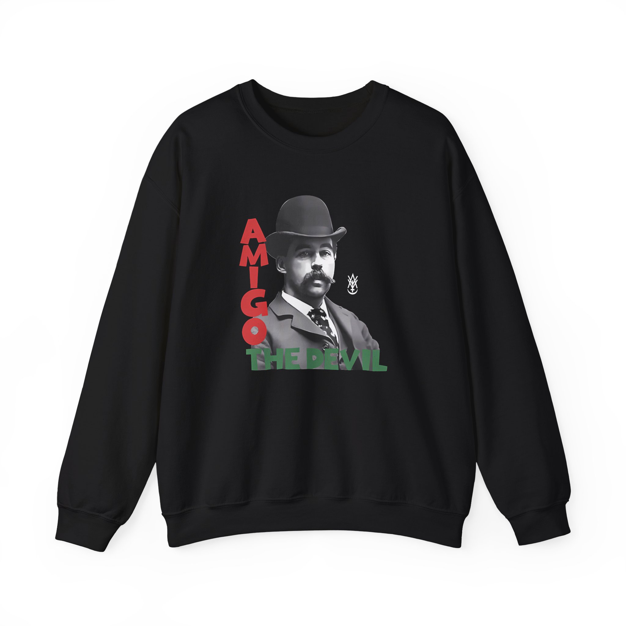 Amigo the Devil Elvis Holmes Calling Unisex Heavy Blendâ„¢ Crewneck Sweatshirt
