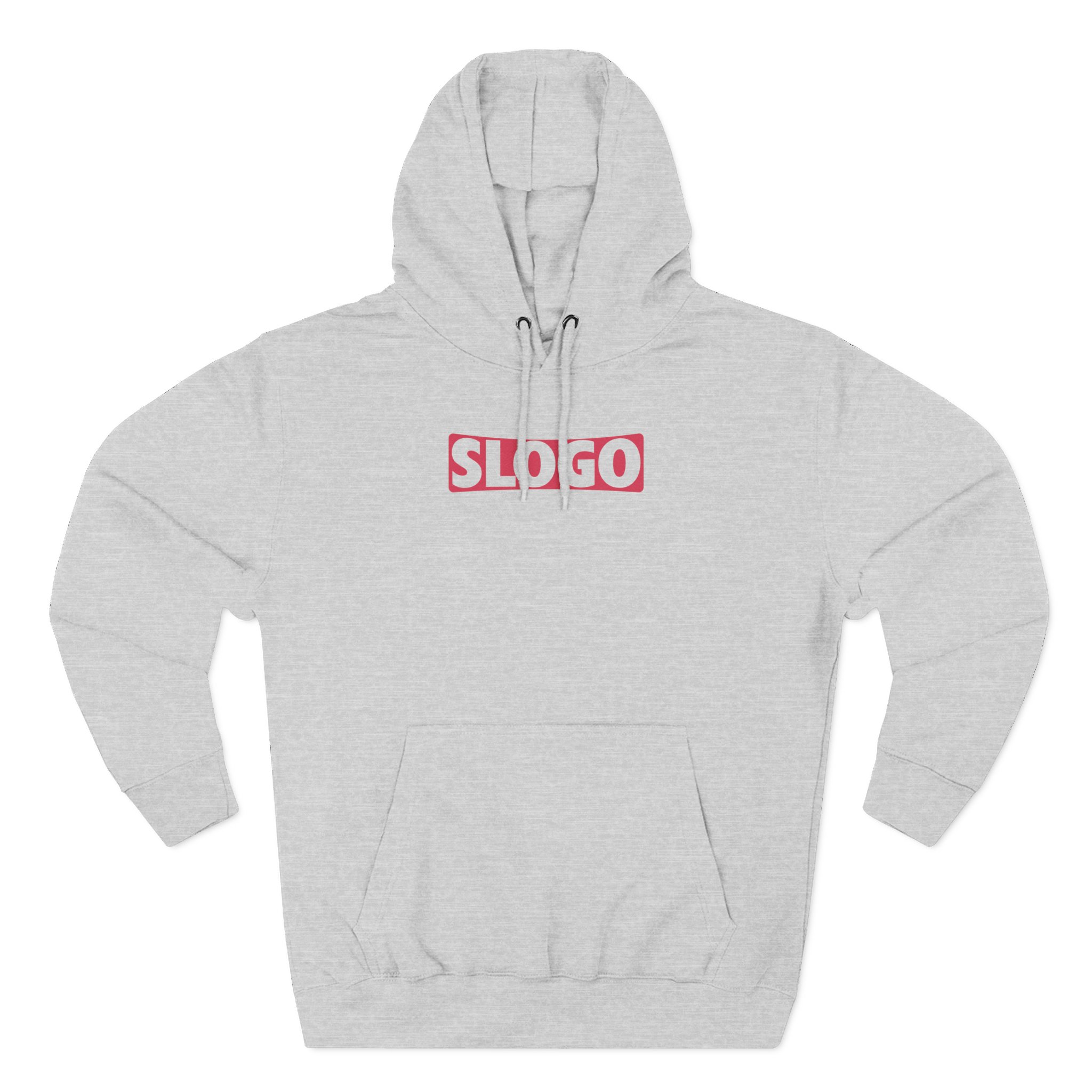 Slogoman Three-Panel Fleece Hoodie