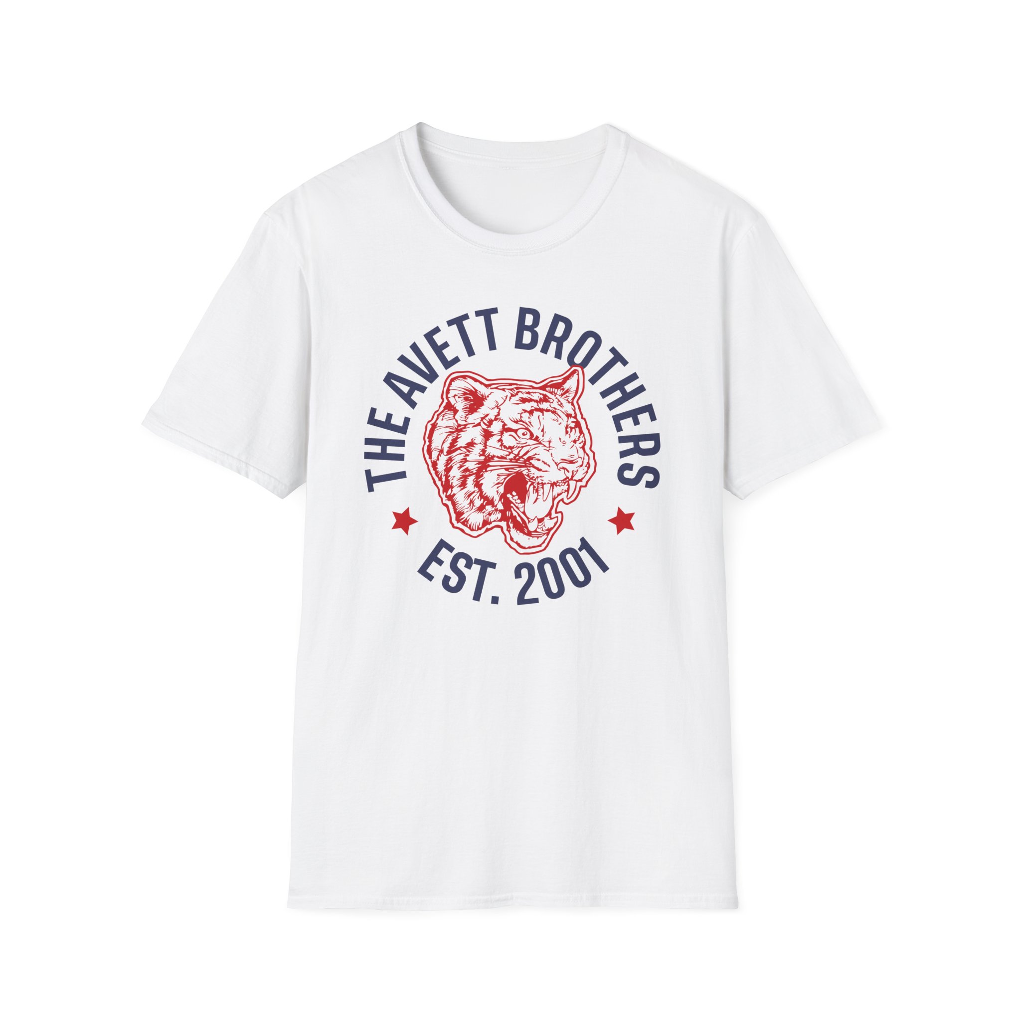 Avett Brothers Tiger Raglan Unisex Softstyle T-Shirt