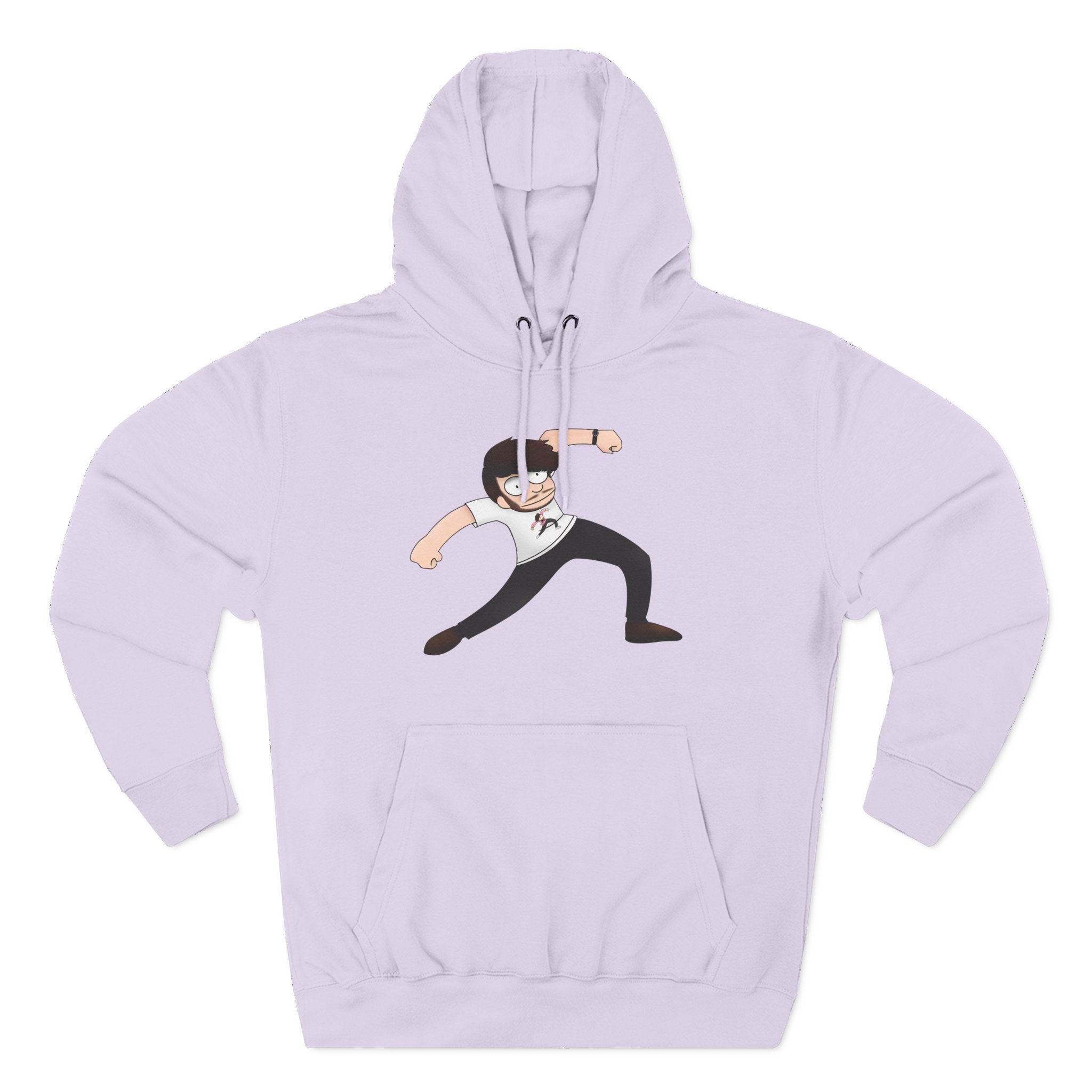 James Marriott Krumping Three-Panel Fleece Hoodie