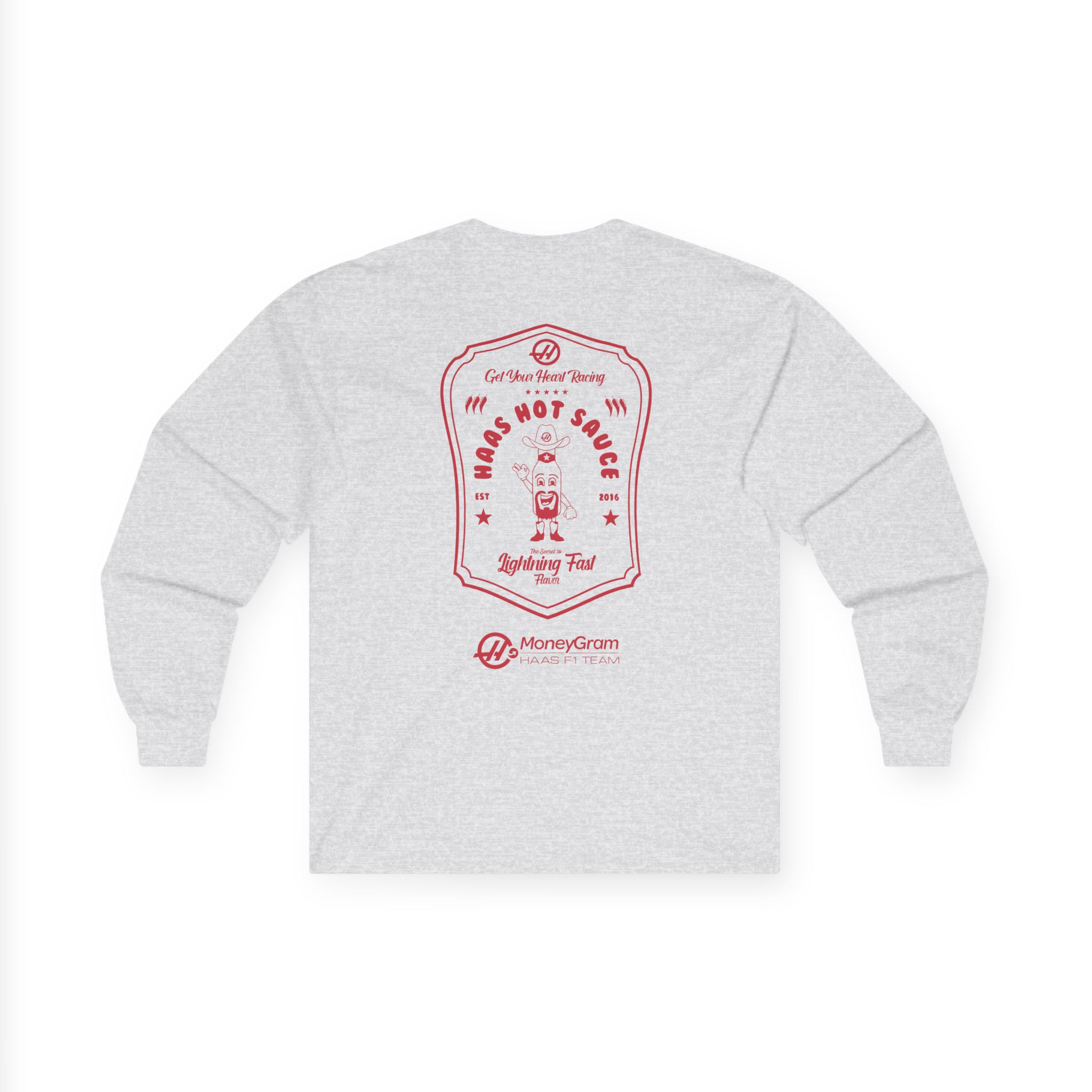 Haas F1 Hot Sauce Unisex Ultra Cotton Long Sleeve Tee