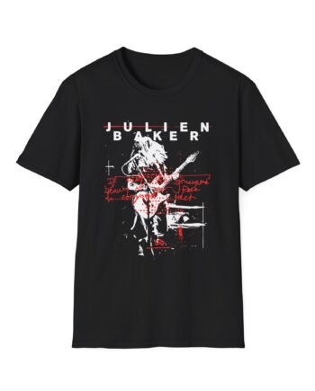 Julien Baker Live Flier Unisex Softstyle T-Shirt