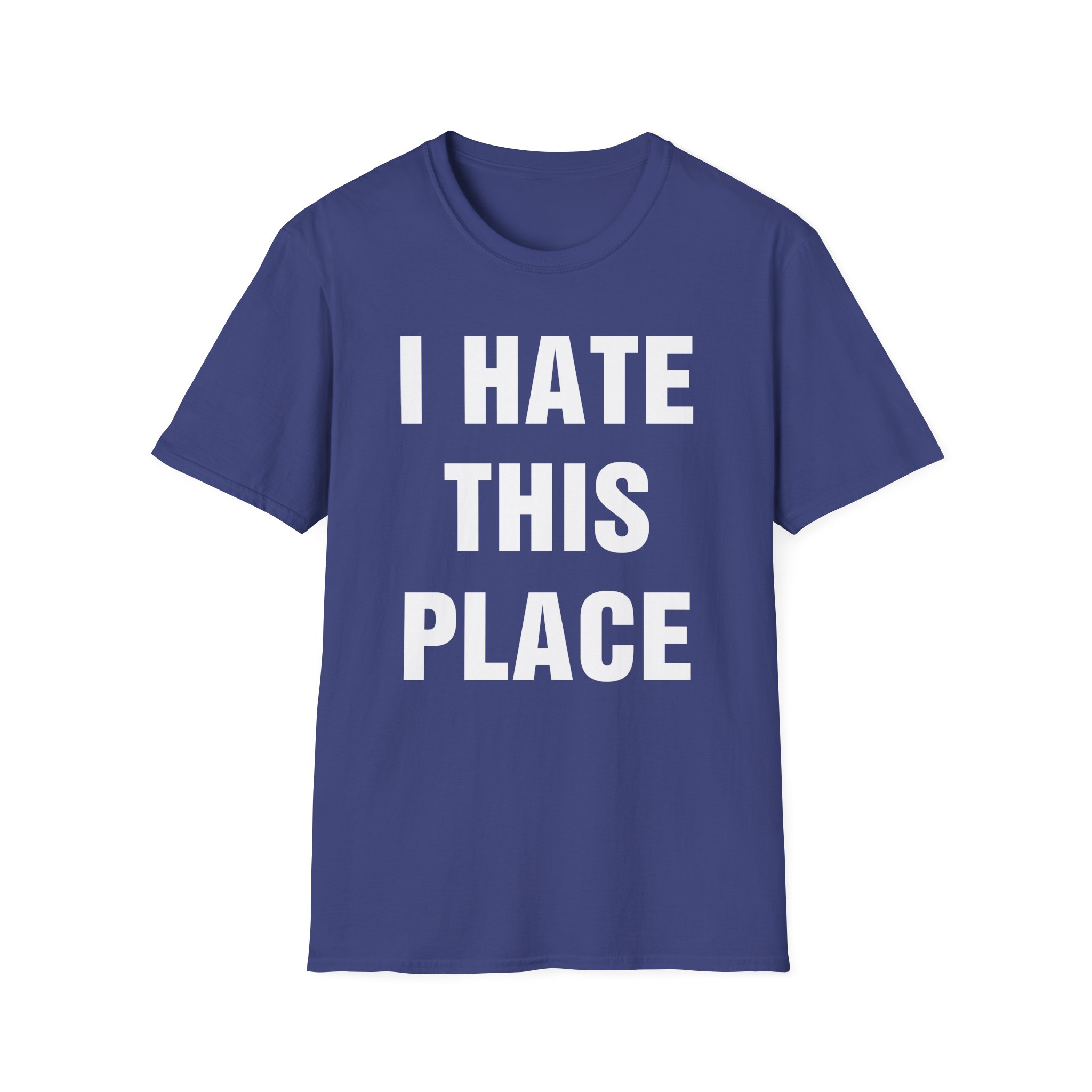 Hot Water Music I Hate This Place Unisex Softstyle T-Shirt