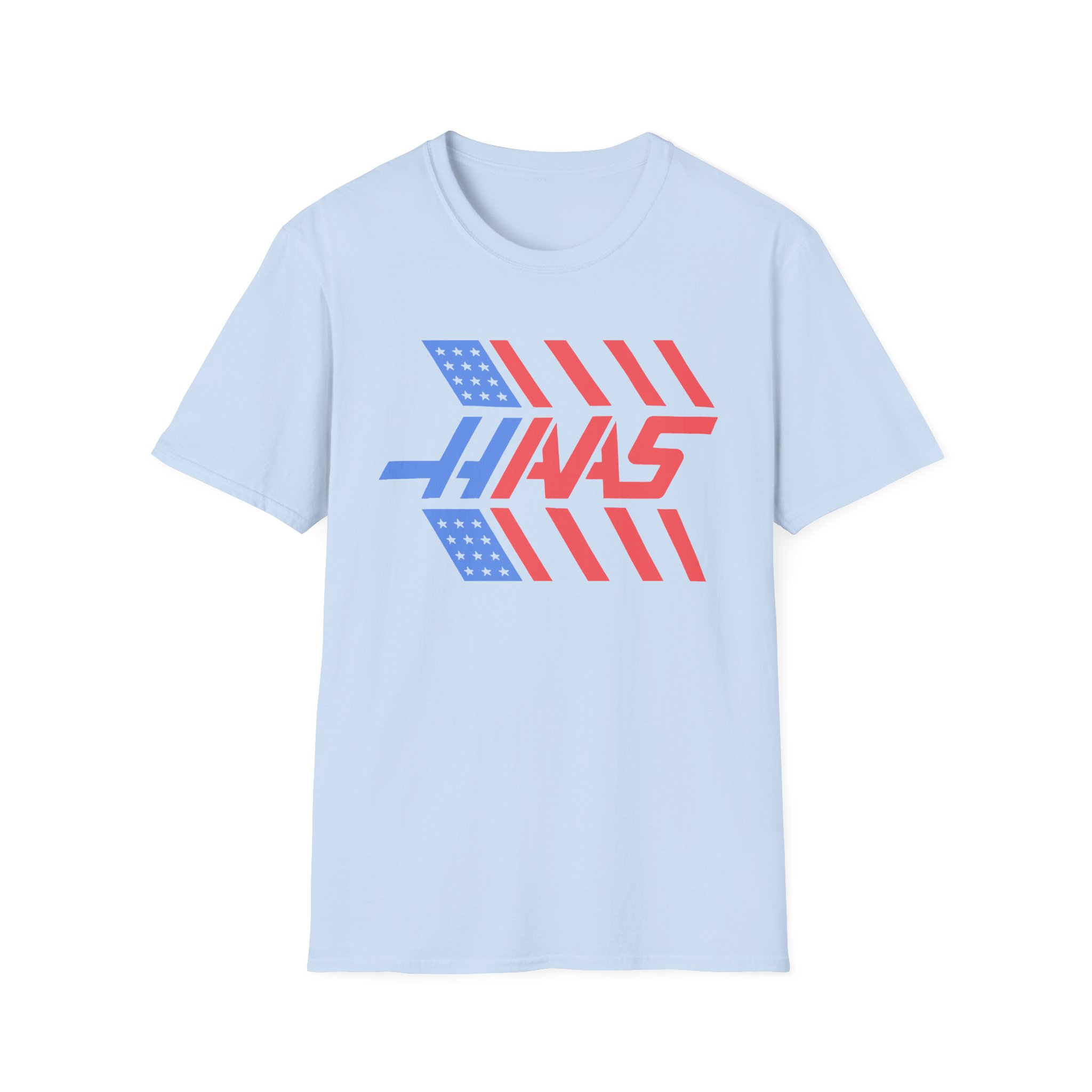 Haas F1 Stars and Stripes Unisex Softstyle T-Shirt