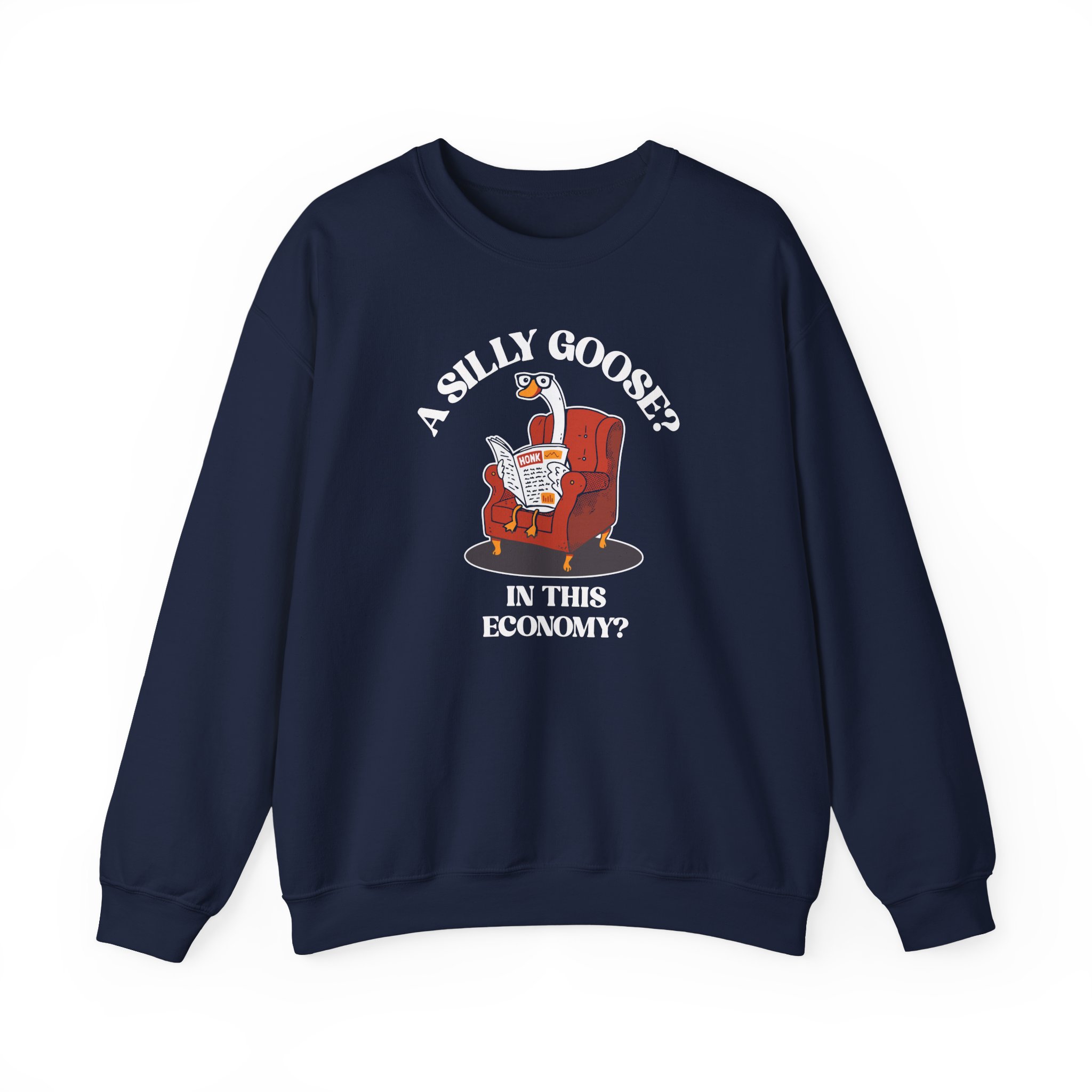 Silly Goose Unisex Heavy Blendâ„¢ Crewneck Sweatshirt